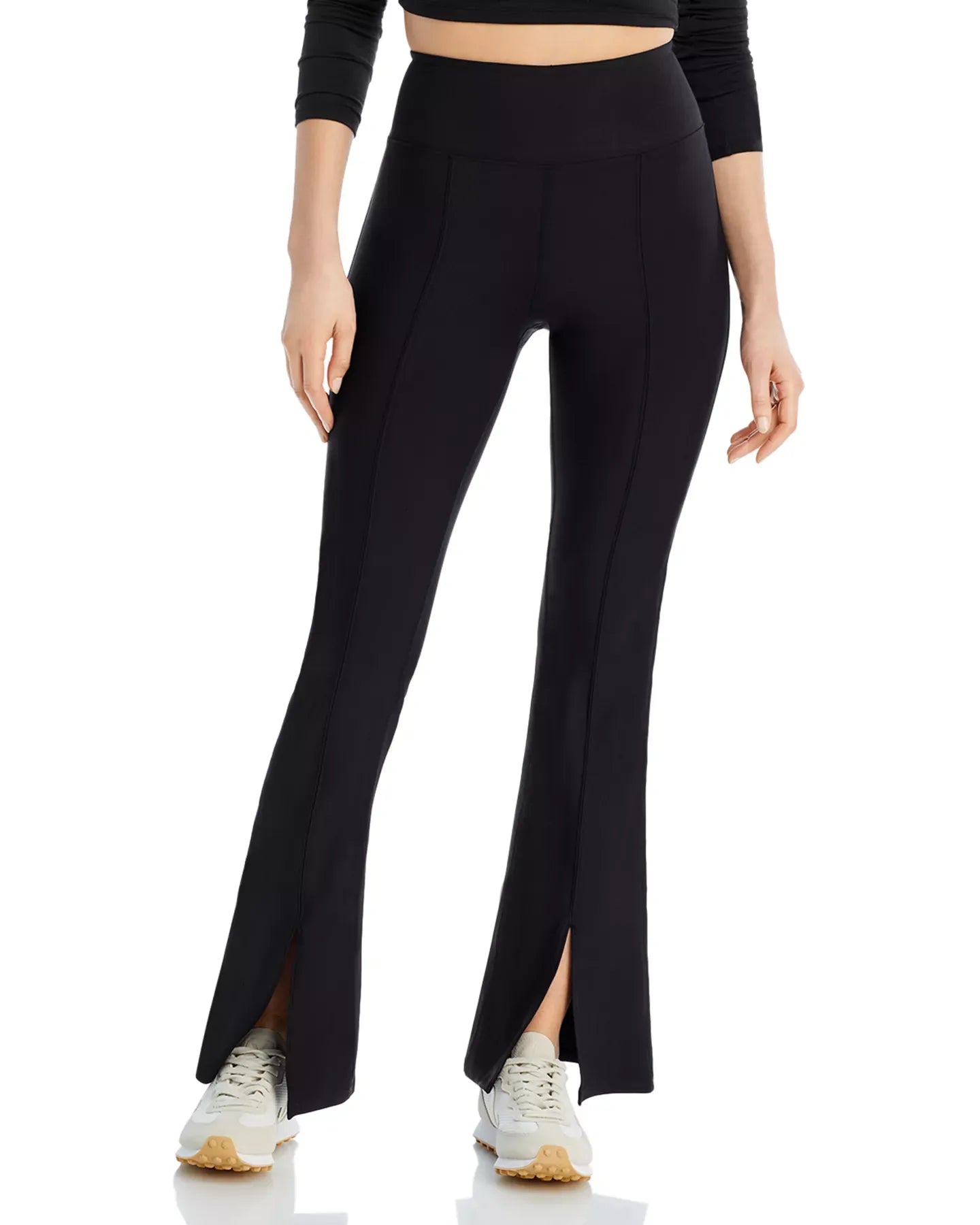 AQUA High Rise Split Hem Bootcut Leggings - 100% Exclusive Pants