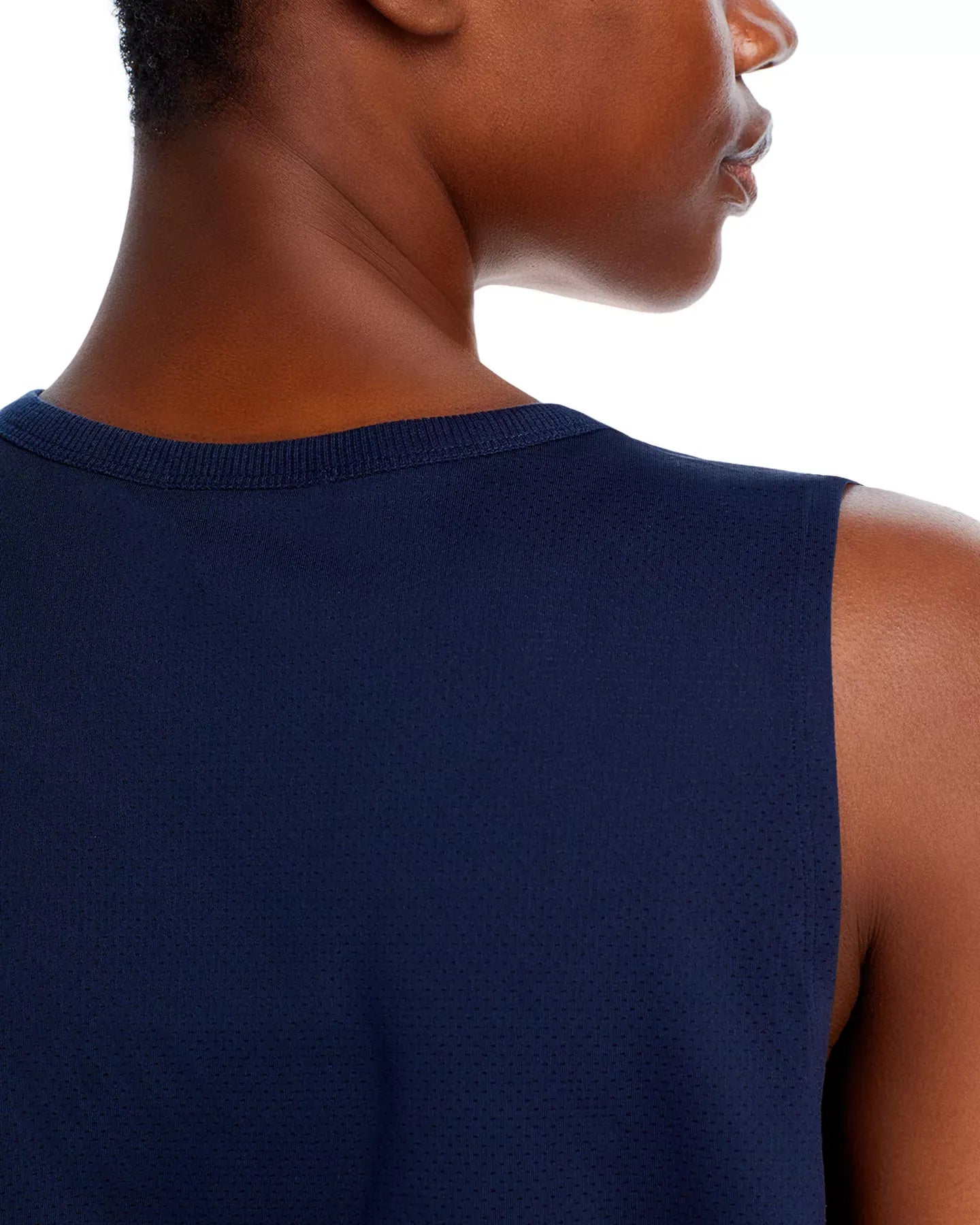 AQUA Mesh Sleeveless Top - Exclusive