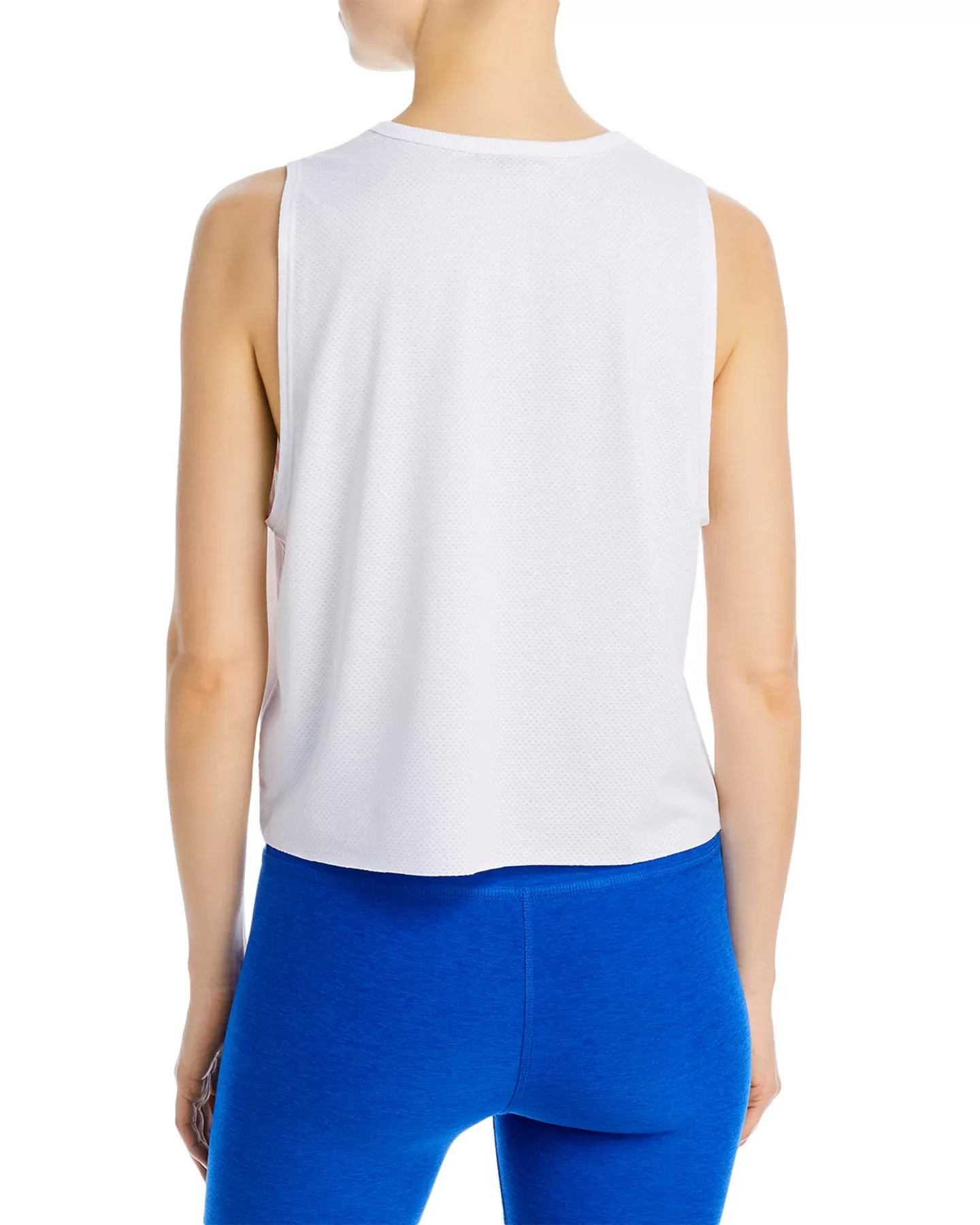 AQUA Mesh Sleeveless Top - Exclusive