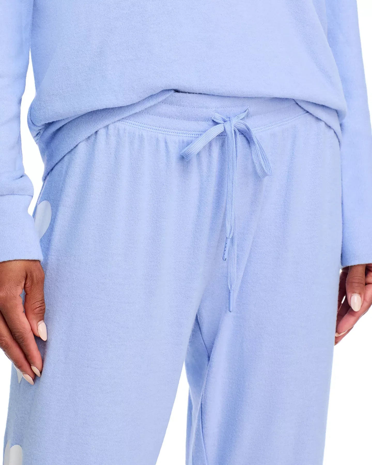 AQUA Long Sleeve Star Print Pajama Set - Exclusive Sleepwear