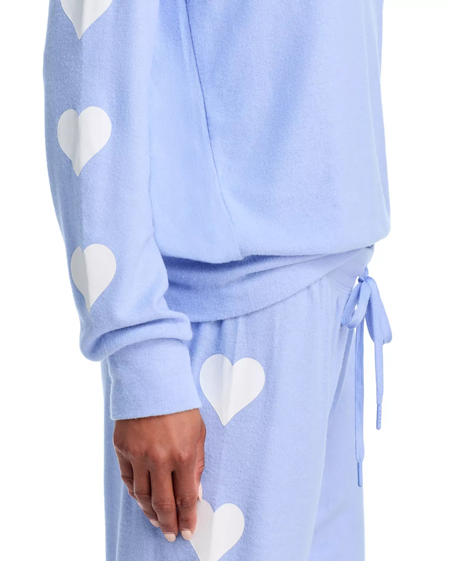 AQUA Long Sleeve Star Print Pajama Set - Exclusive Sleepwear
