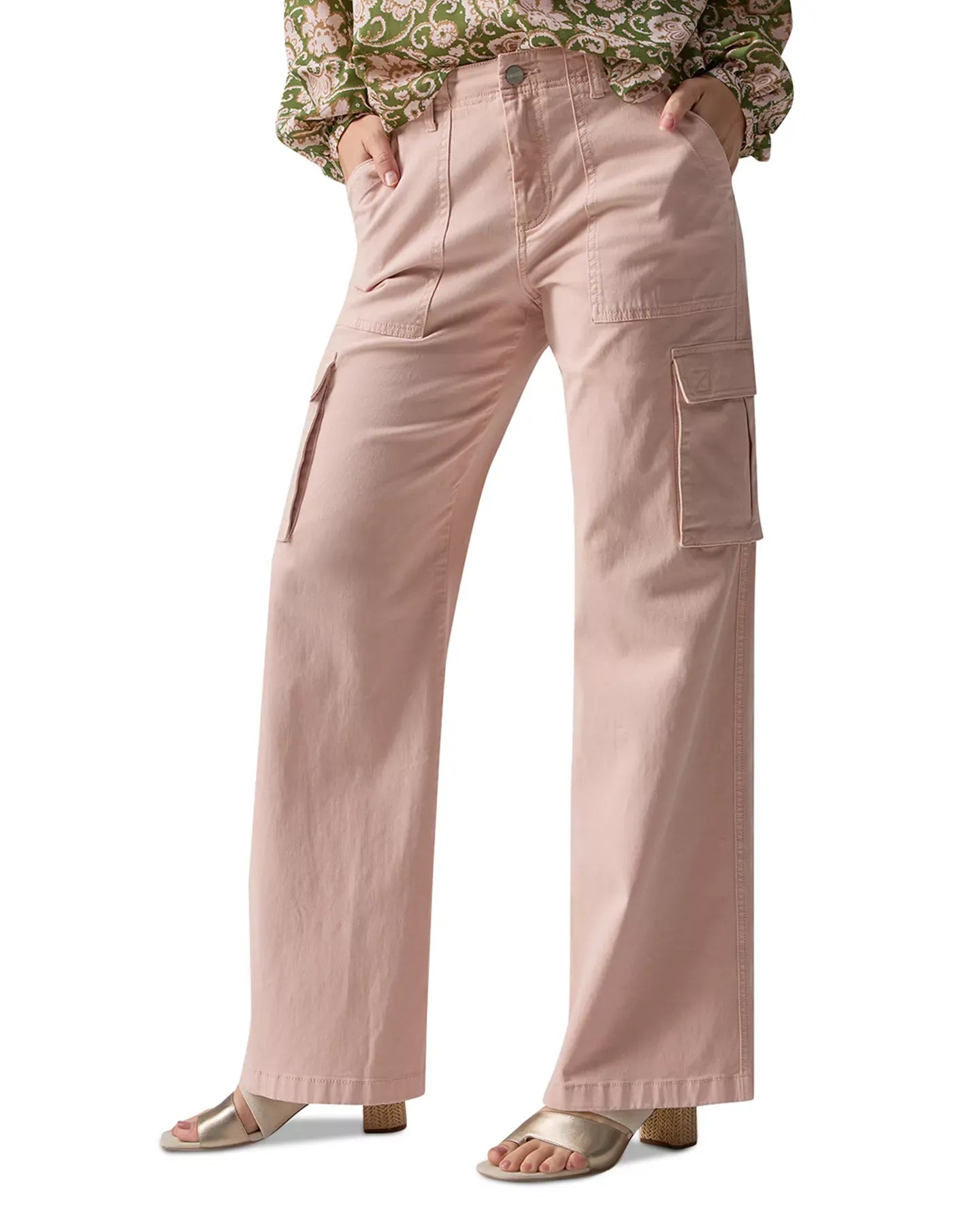 Sanctuary Reissue High Rise Wide Leg Cargo Pants