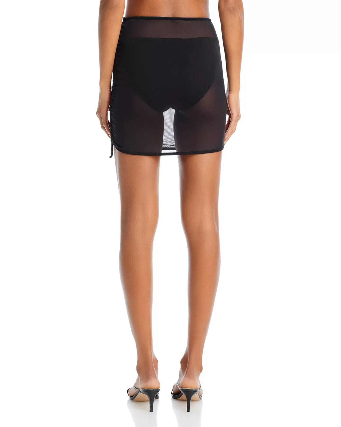 AQUA Mesh Cover Up Skirt - Exclusive Swimsuit