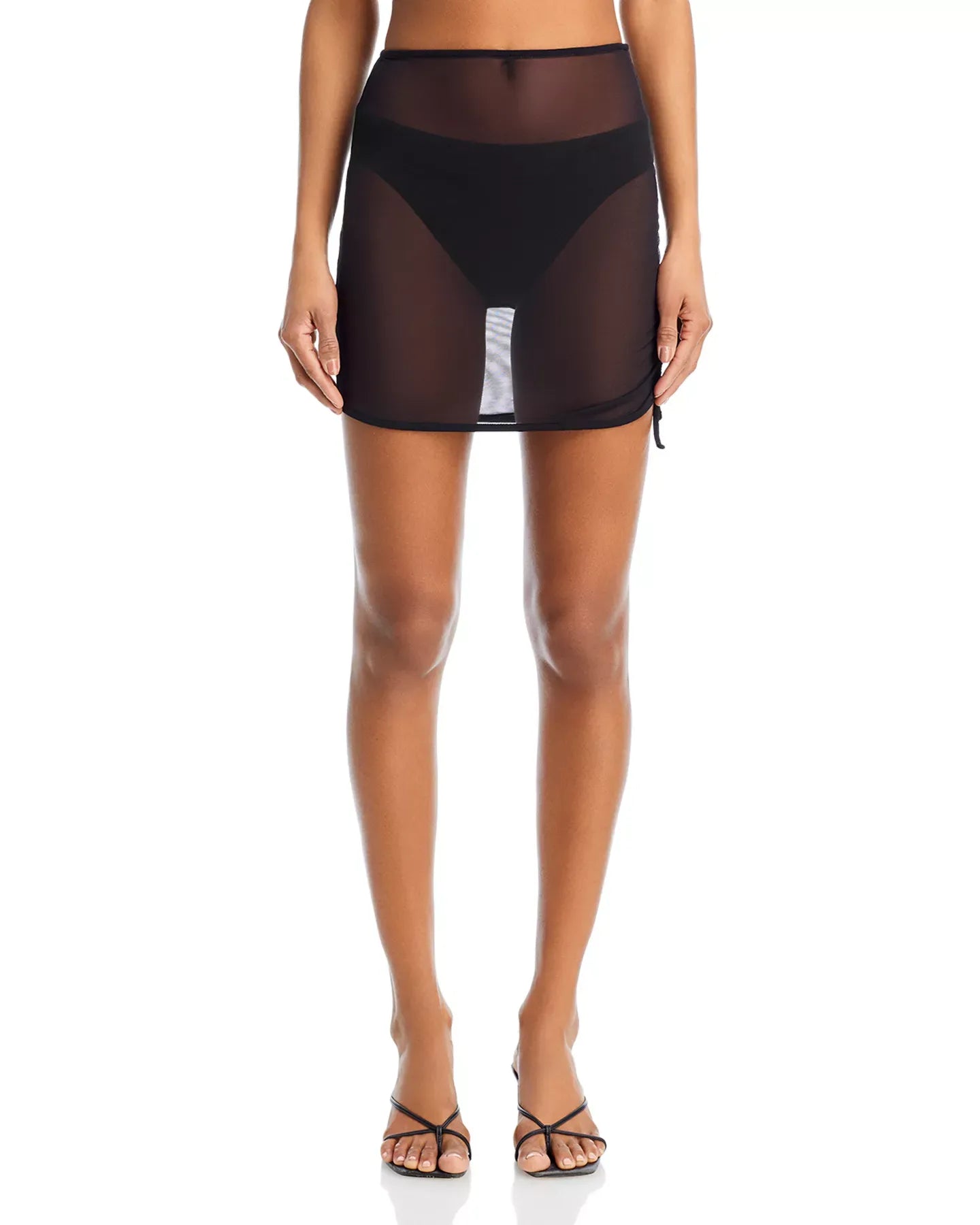 AQUA Mesh Cover Up Skirt - Exclusive Swimsuit