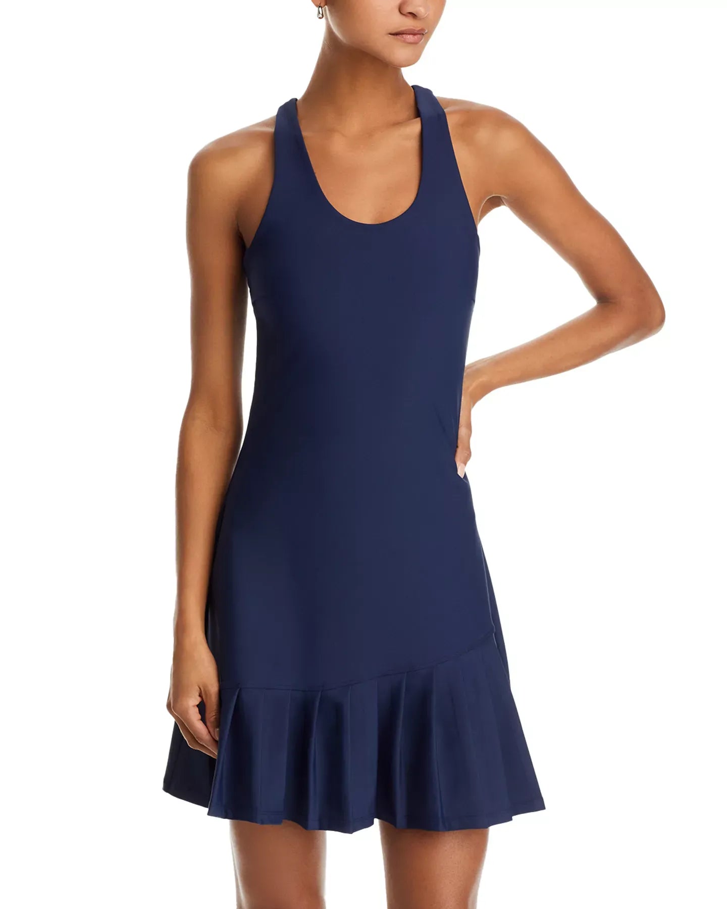 AQUA Pleat Hem Active Dress - Exclusive