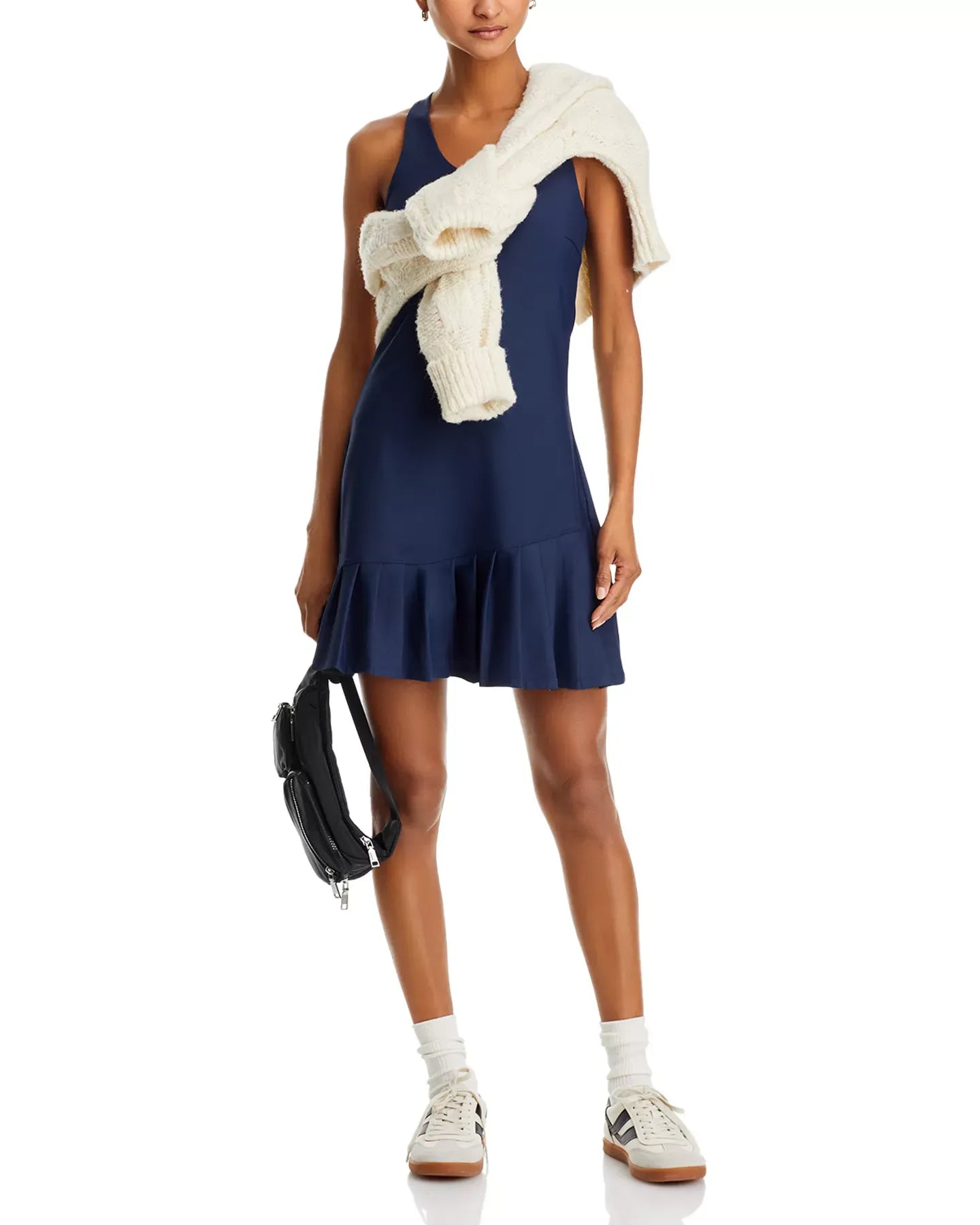 AQUA Pleat Hem Active Dress - Exclusive