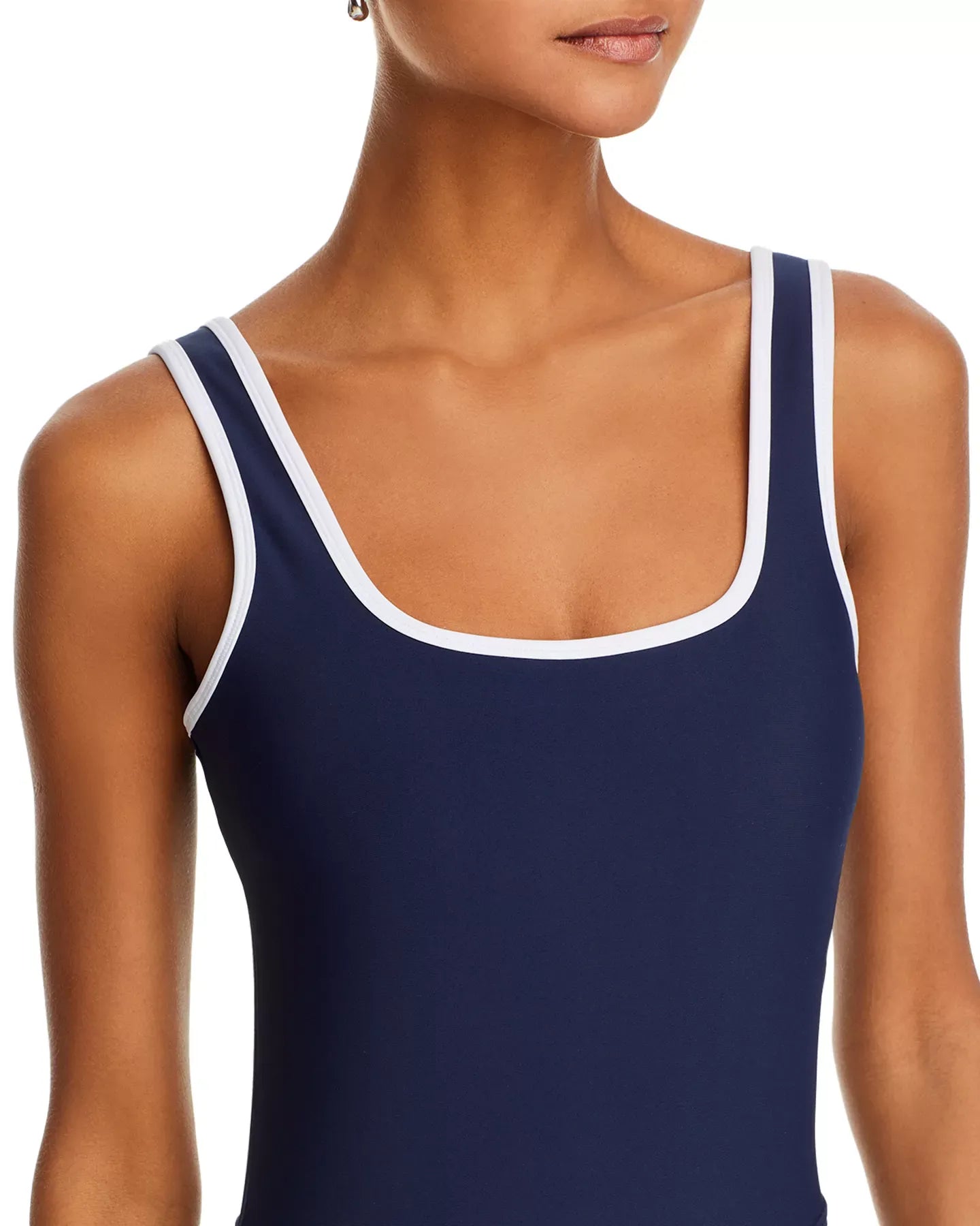 AQUA Square Neck Unitard - Exclusive Jumpsuits