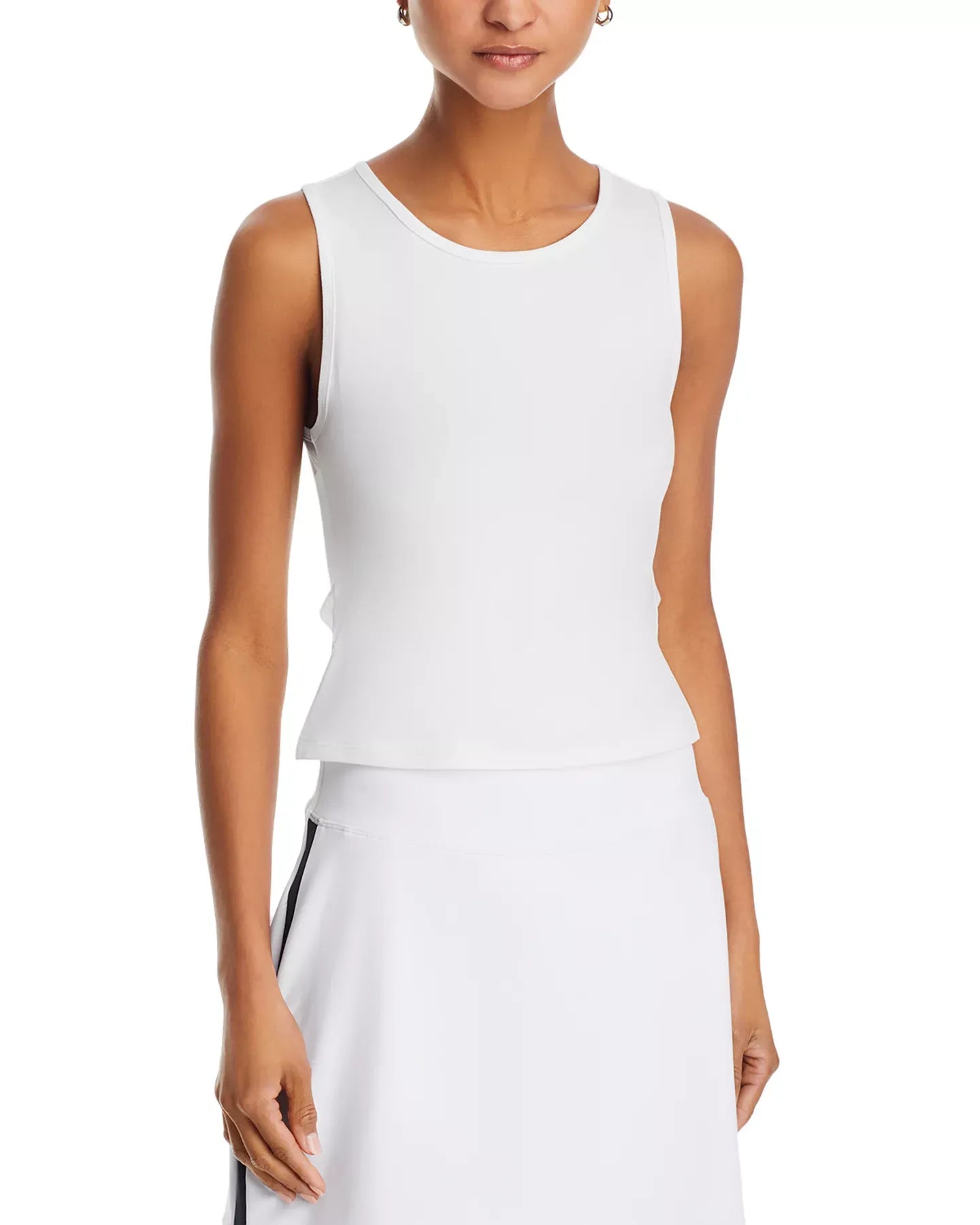 AQUA Double Twist Back Tank Top - Exclusive