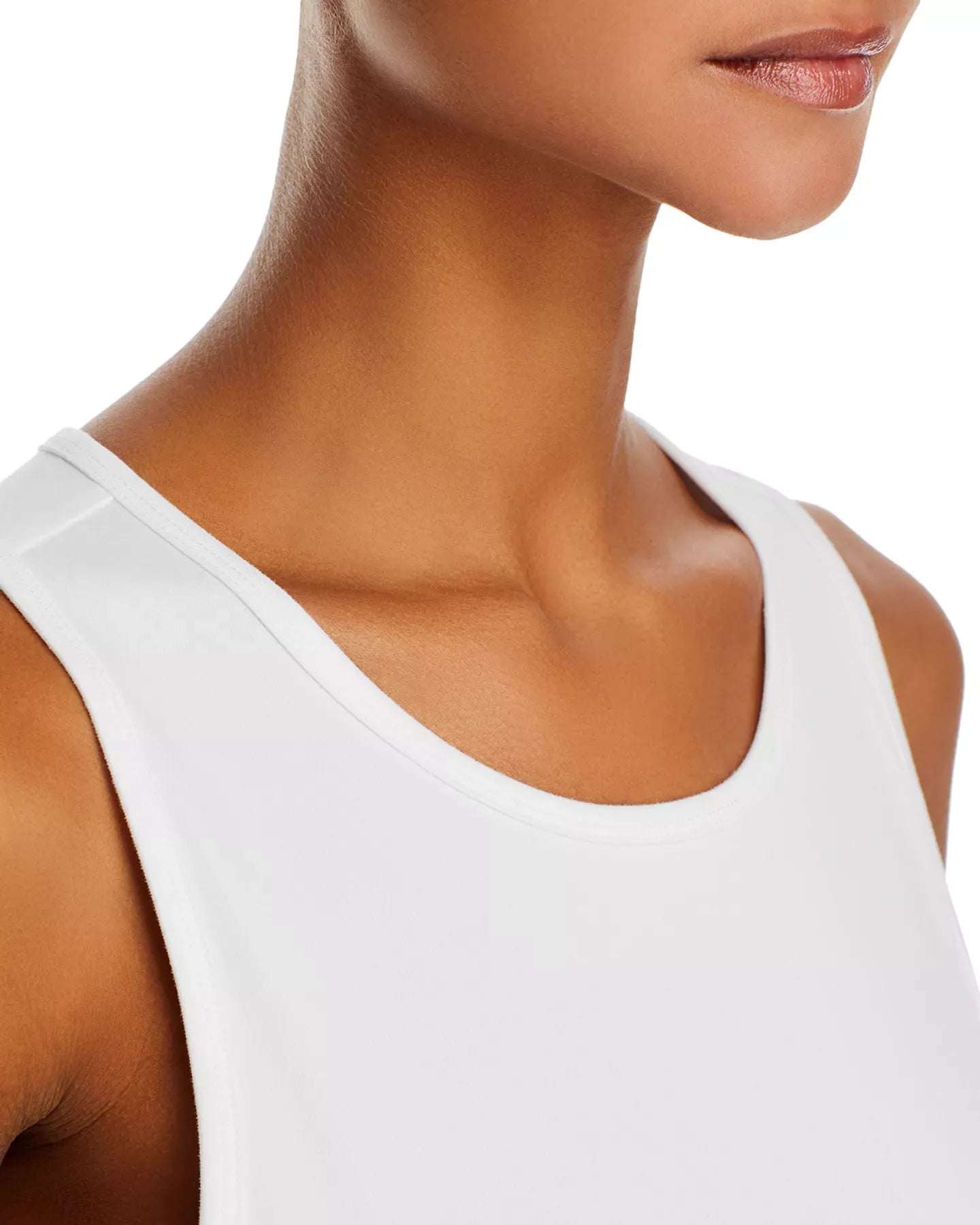 AQUA Double Twist Back Tank Top - Exclusive