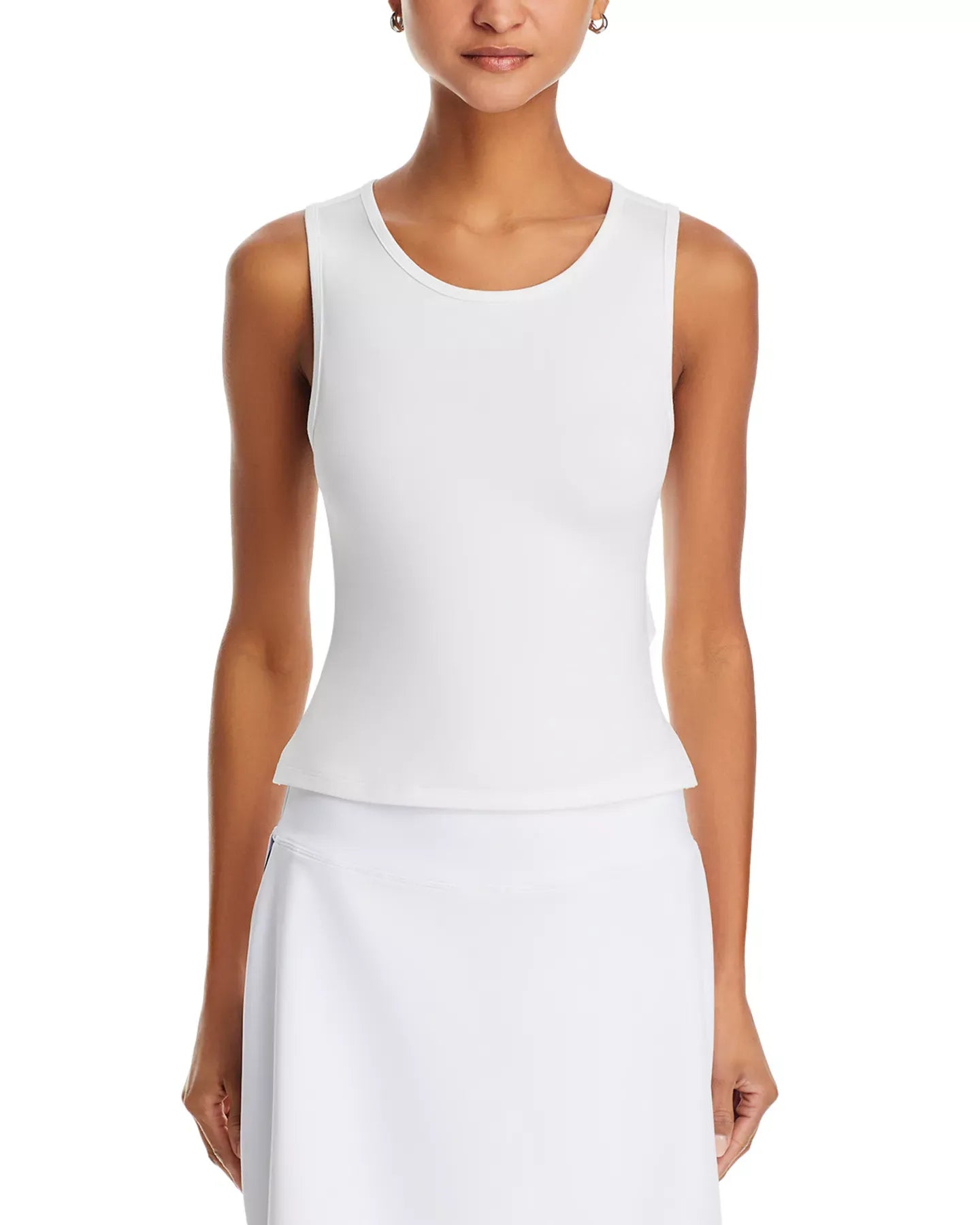 AQUA Double Twist Back Tank Top - Exclusive