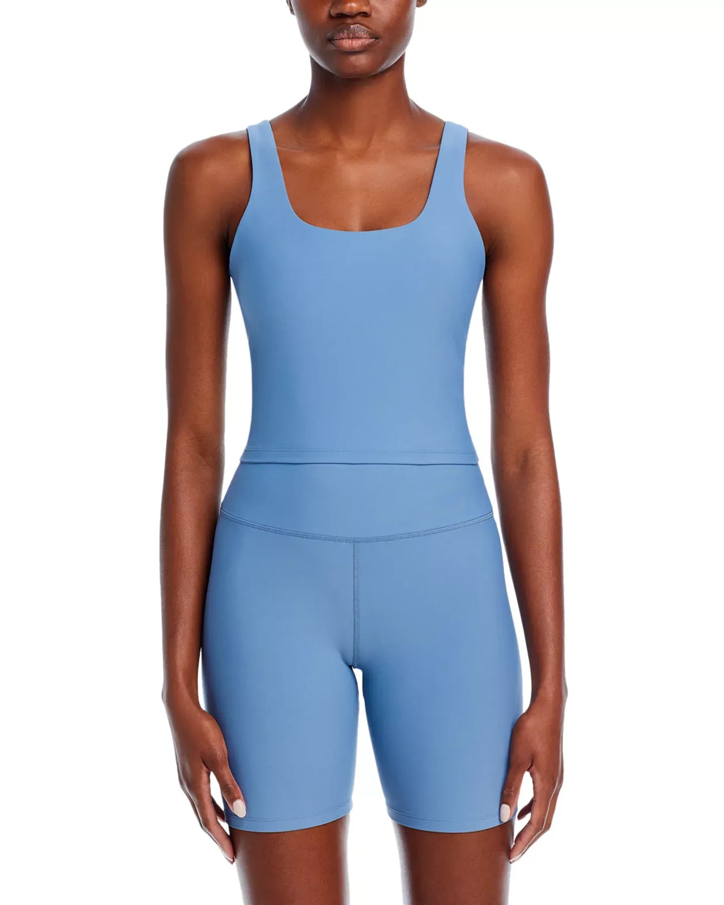 AQUA Square Neck Meet And Greet Top - Exclusive