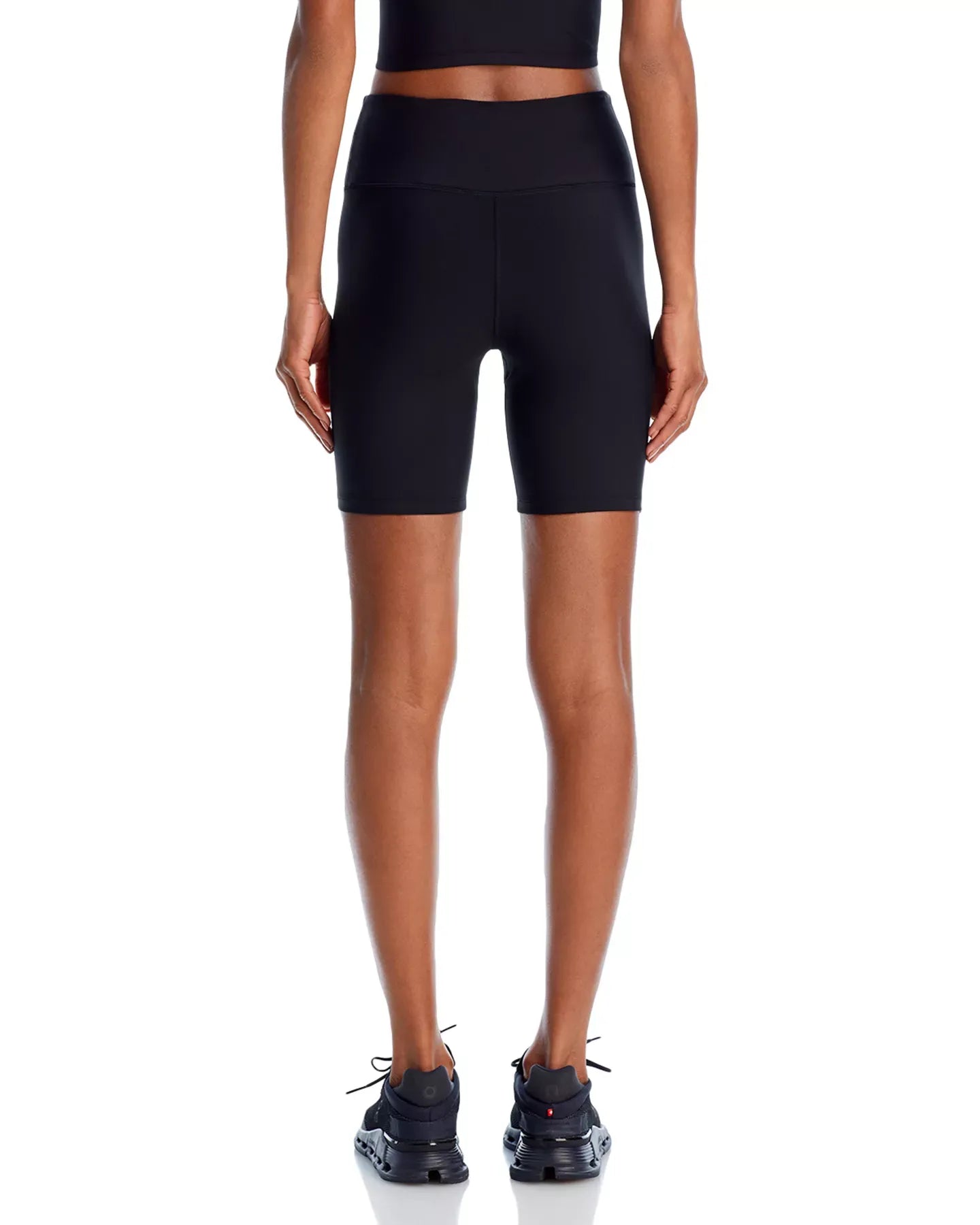 AQUA High Rise Bicycle Shorts - Exclusive
