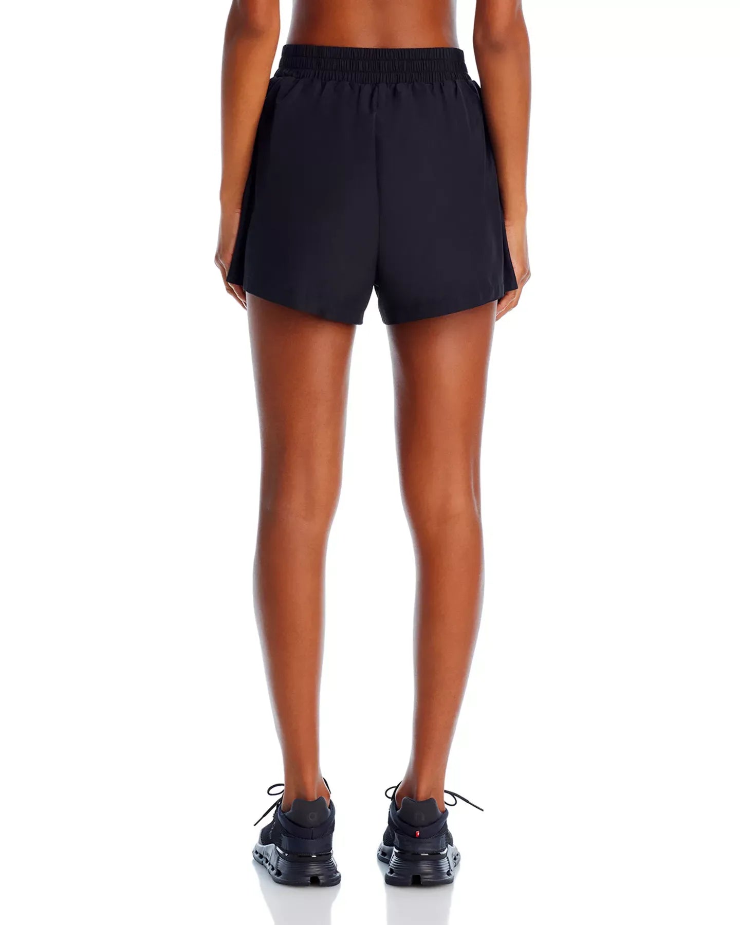 AQUA Flat Front Windbreaker Shorts - Exclusive