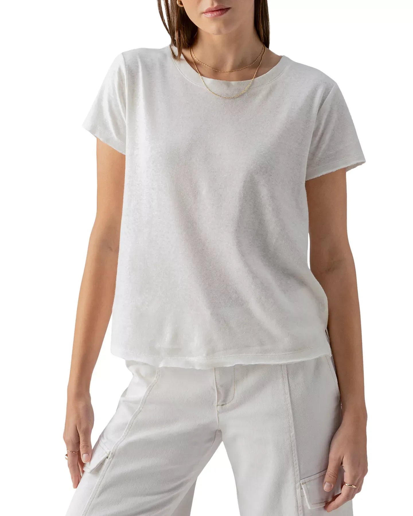 Sanctuary Linen Perfect Tee Top