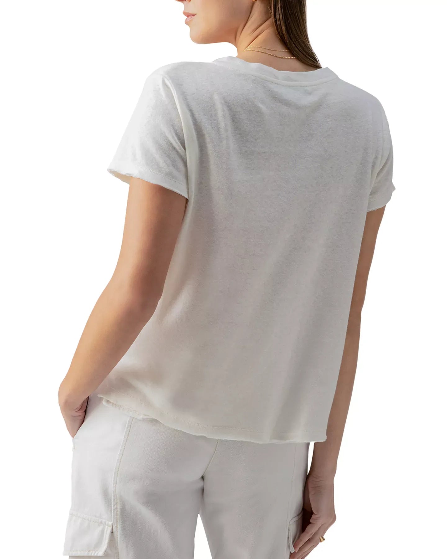 Sanctuary Linen Perfect Tee Top
