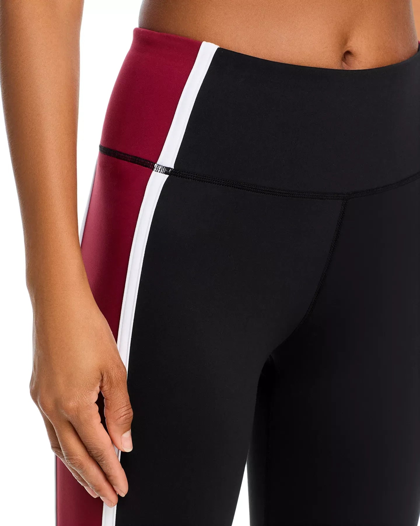 AQUA Toned Out High Rise Leggings - Exclusive Pants