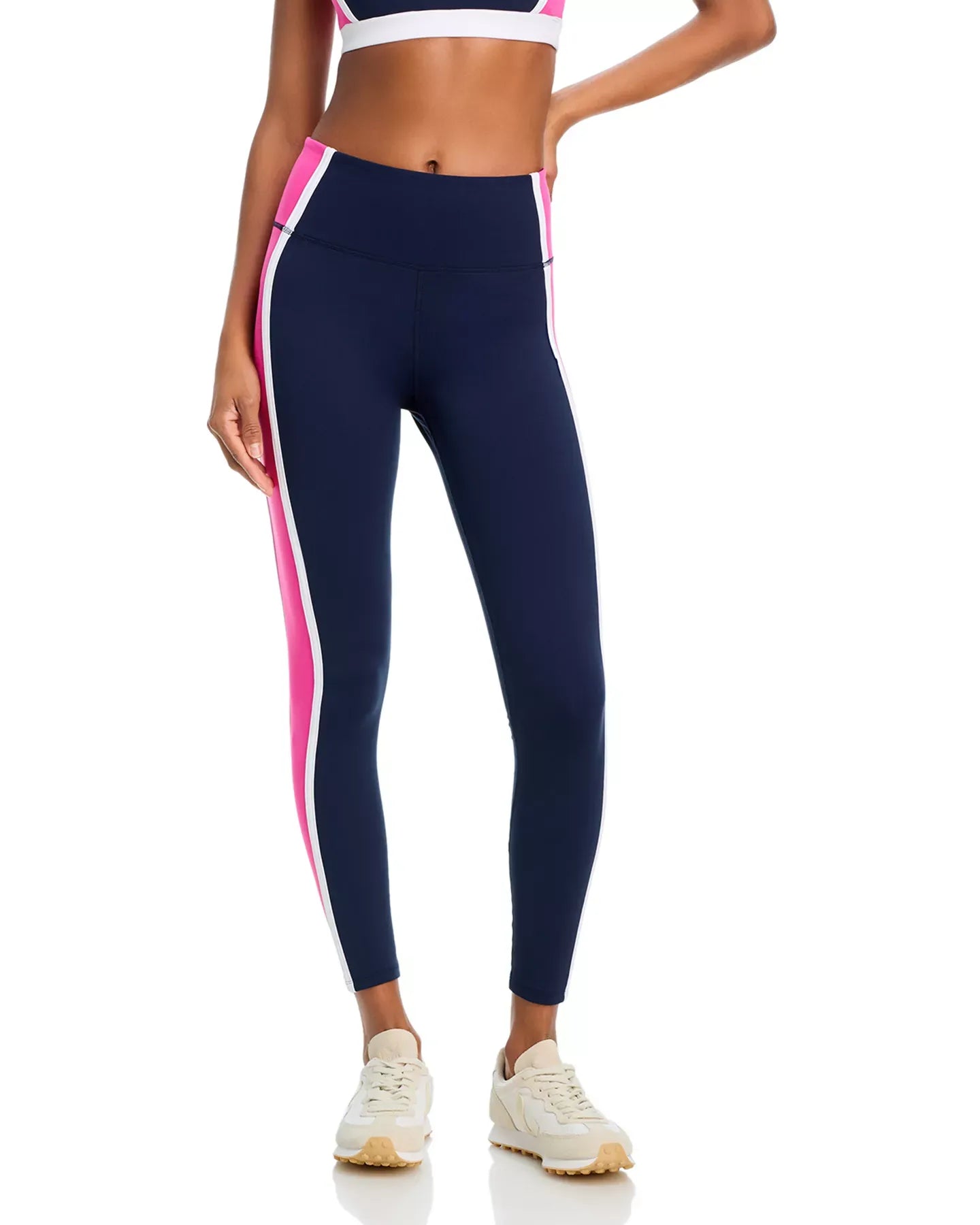 AQUA Toned Out High Rise Leggings - Exclusive Pants