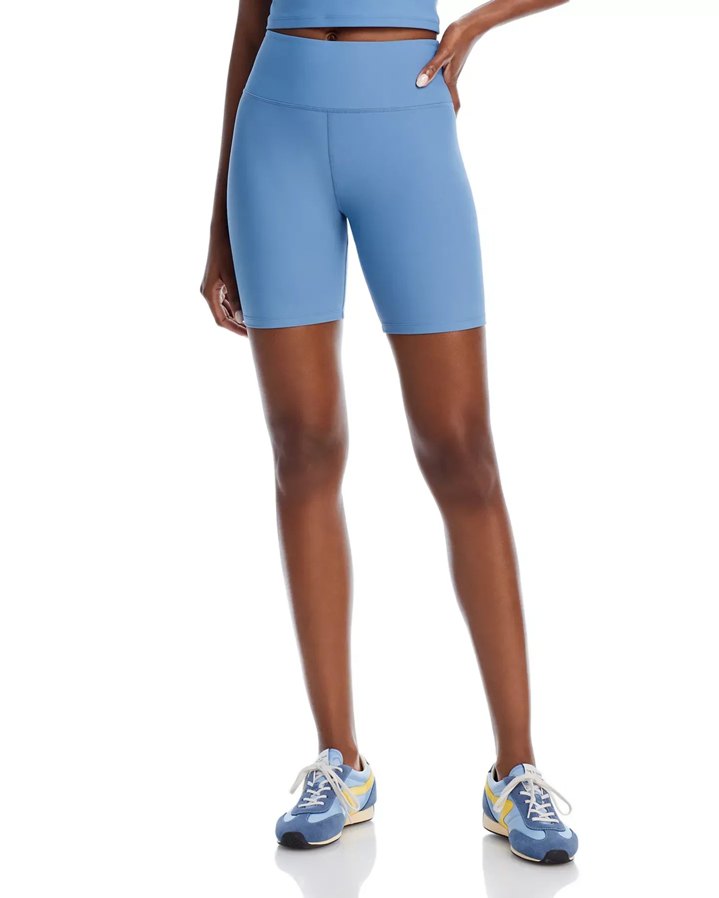 AQUA High Rise Bicycle Shorts - Exclusive