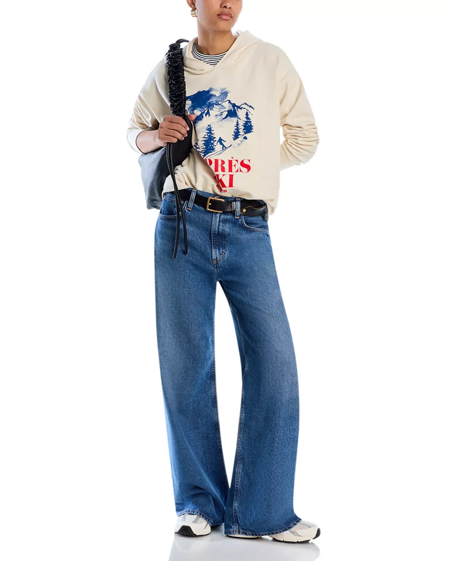 AQUA Aprés Ski Graphic Hoodie Sweatshirt