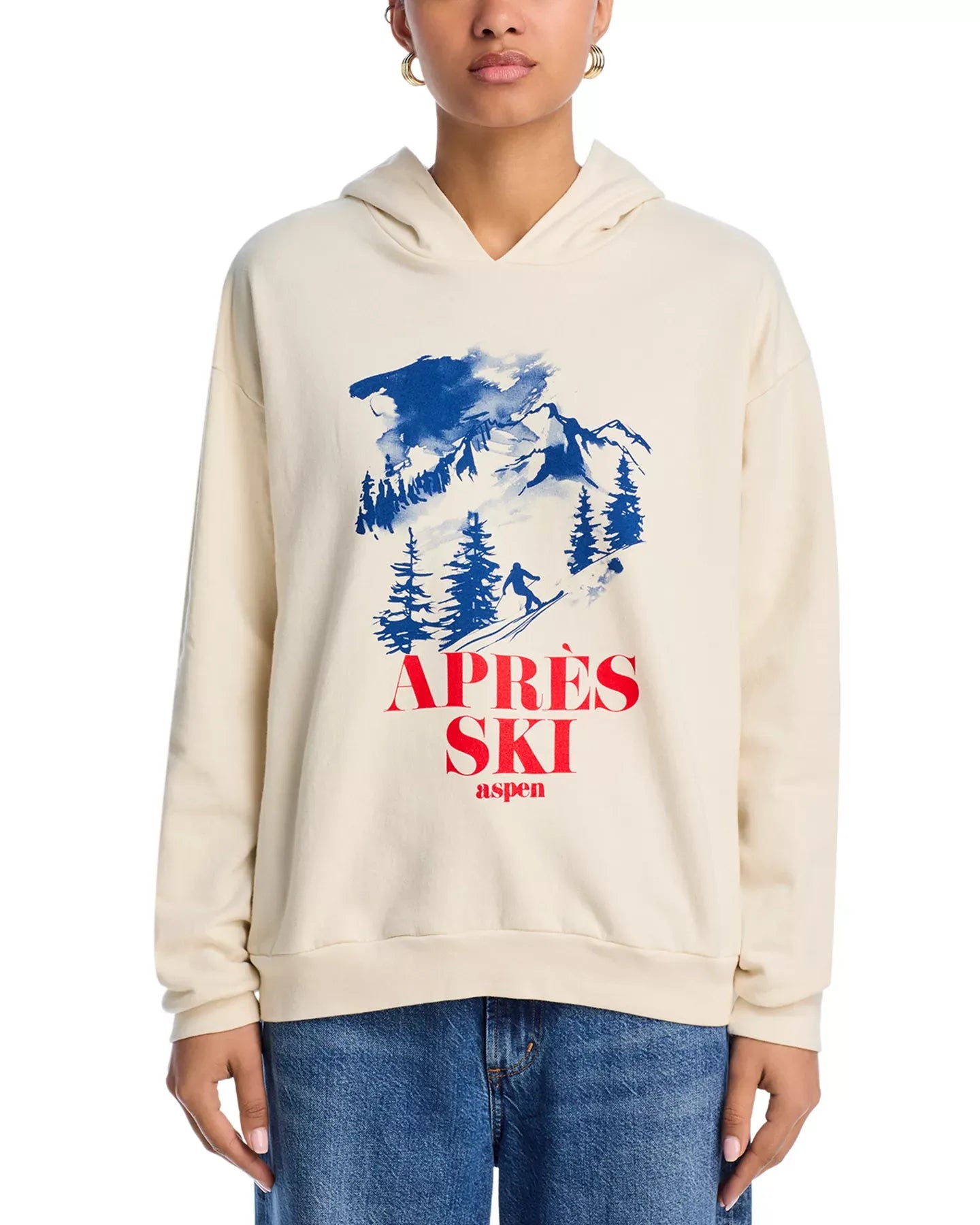 AQUA Aprés Ski Graphic Hoodie Sweatshirt