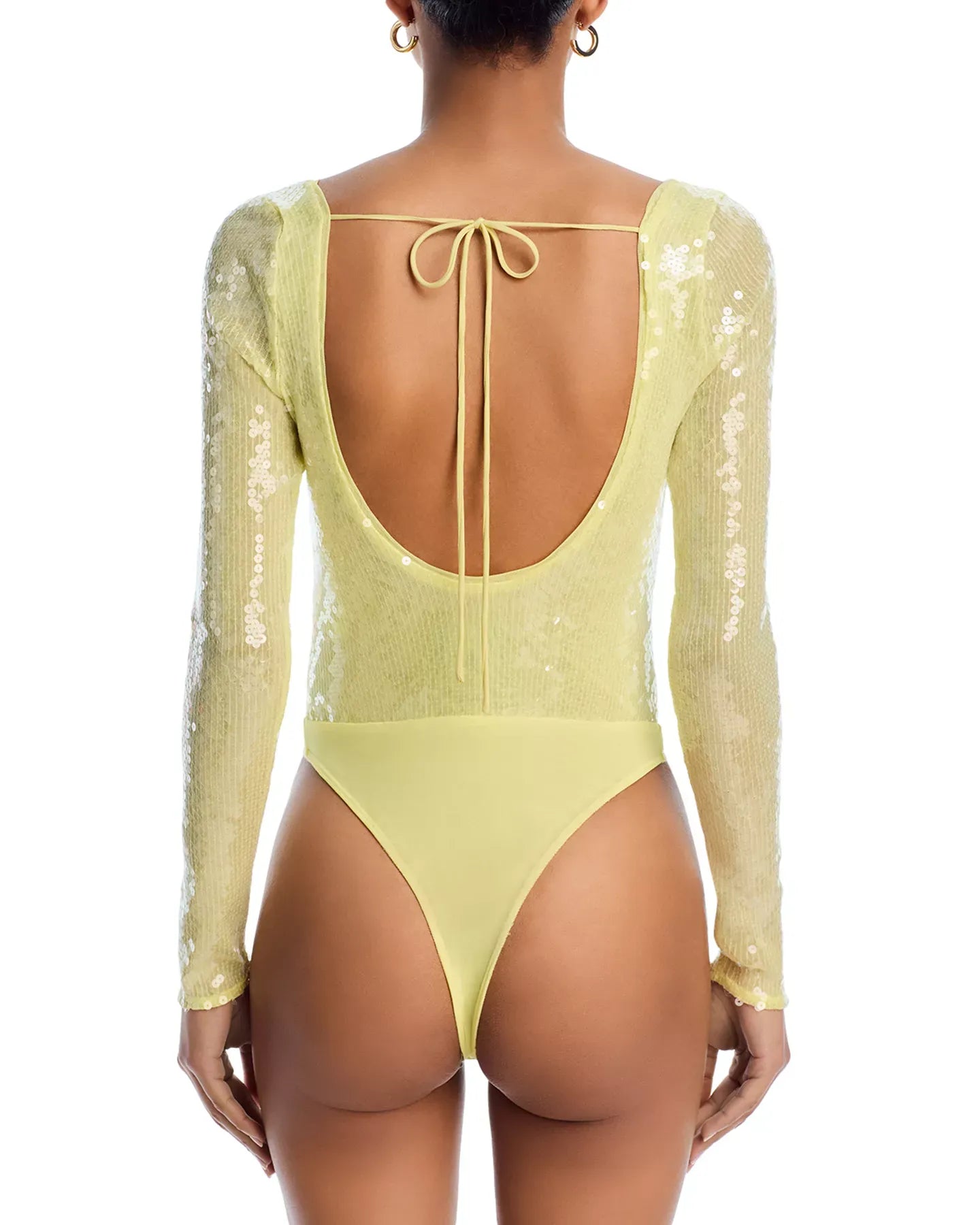 Bardot Verona Sequined Bodysuit Top