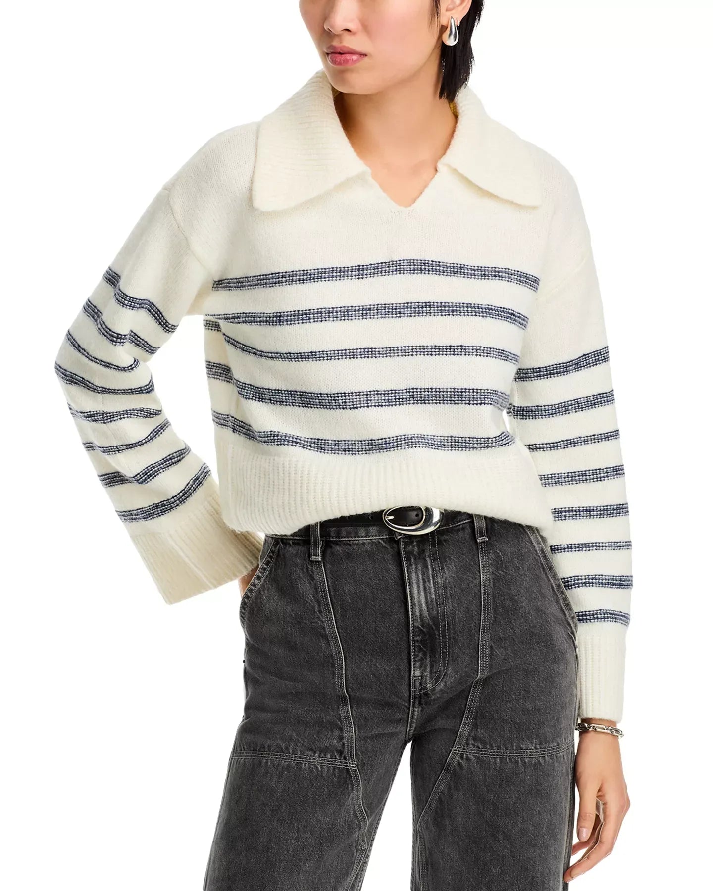 STEVE MADDEN Esther Striped Sweater
