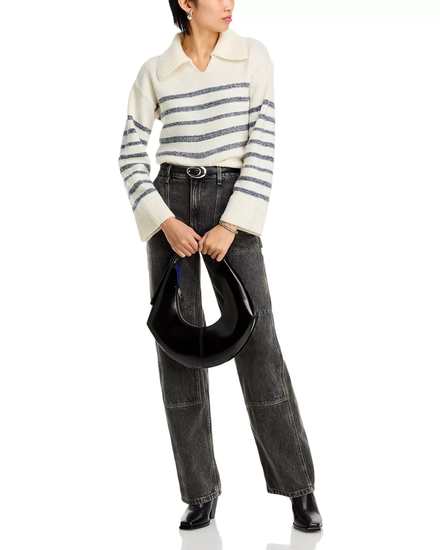 STEVE MADDEN Esther Striped Sweater