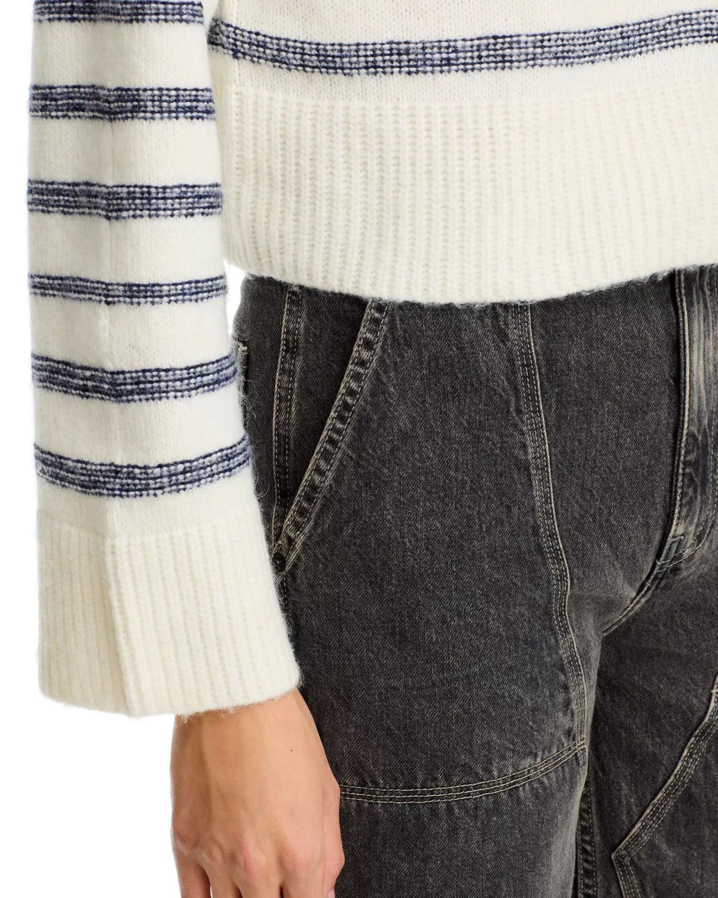 STEVE MADDEN Esther Striped Sweater