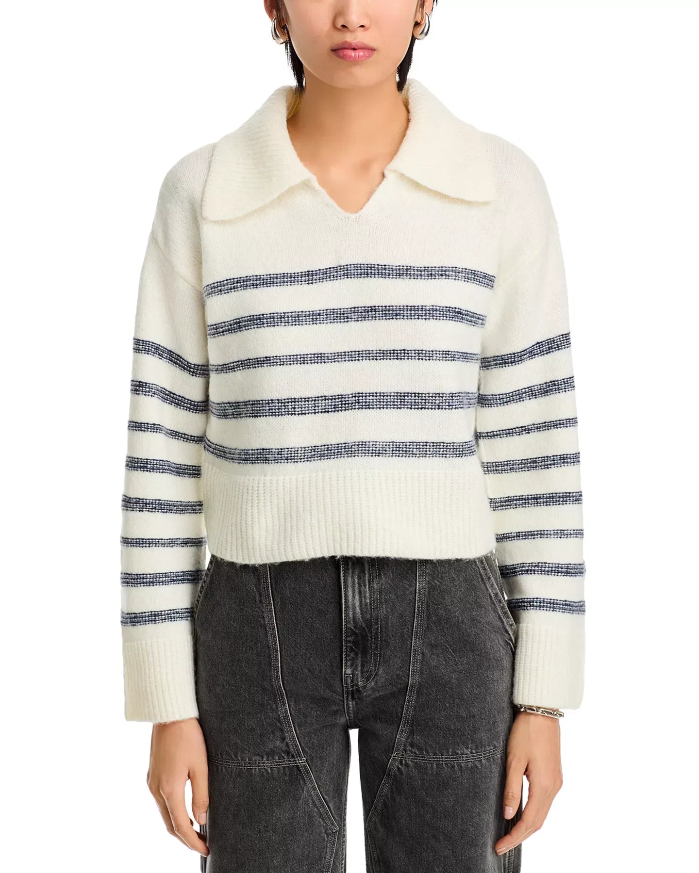STEVE MADDEN Esther Striped Sweater