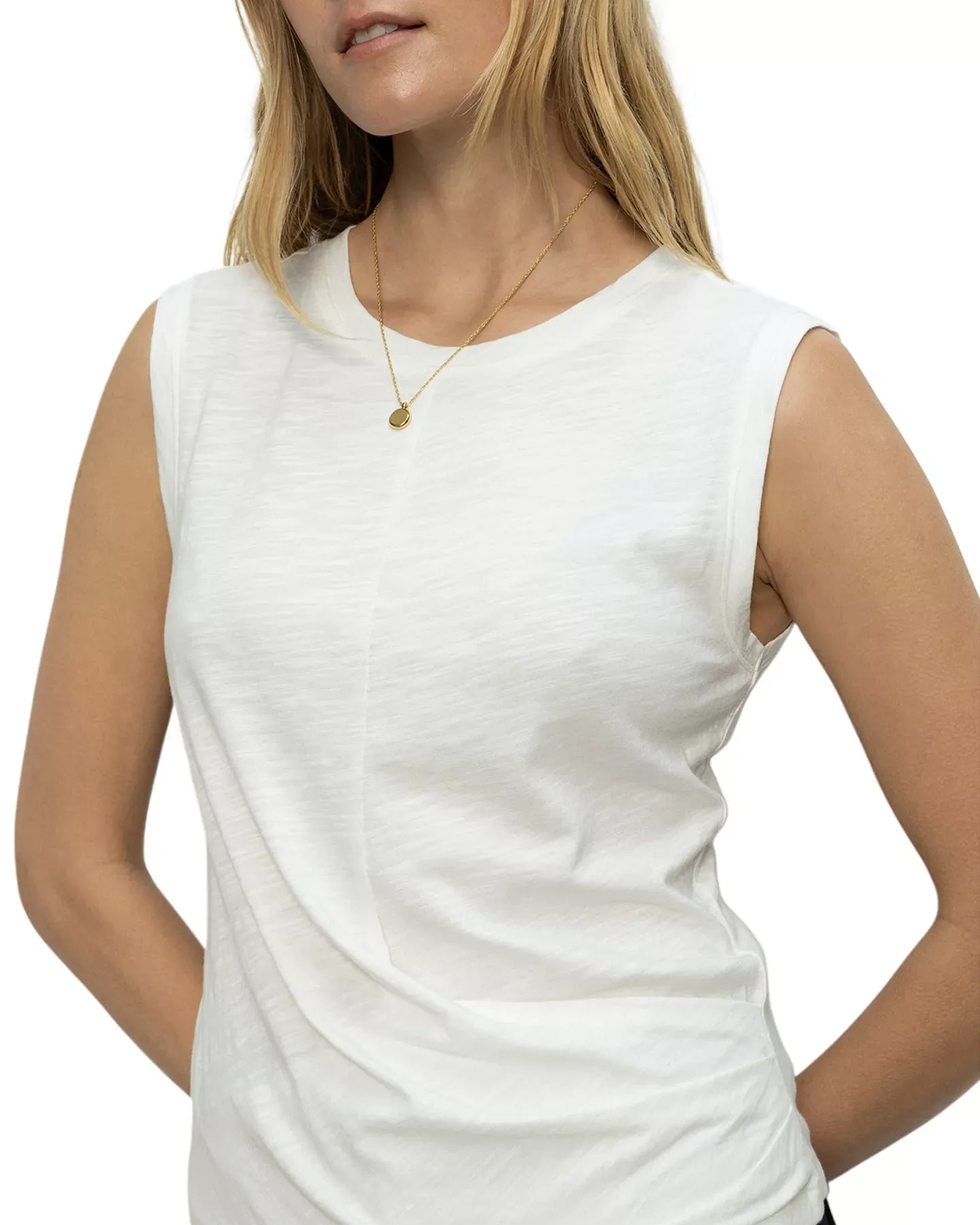 Sanctuary Draped Tank Top