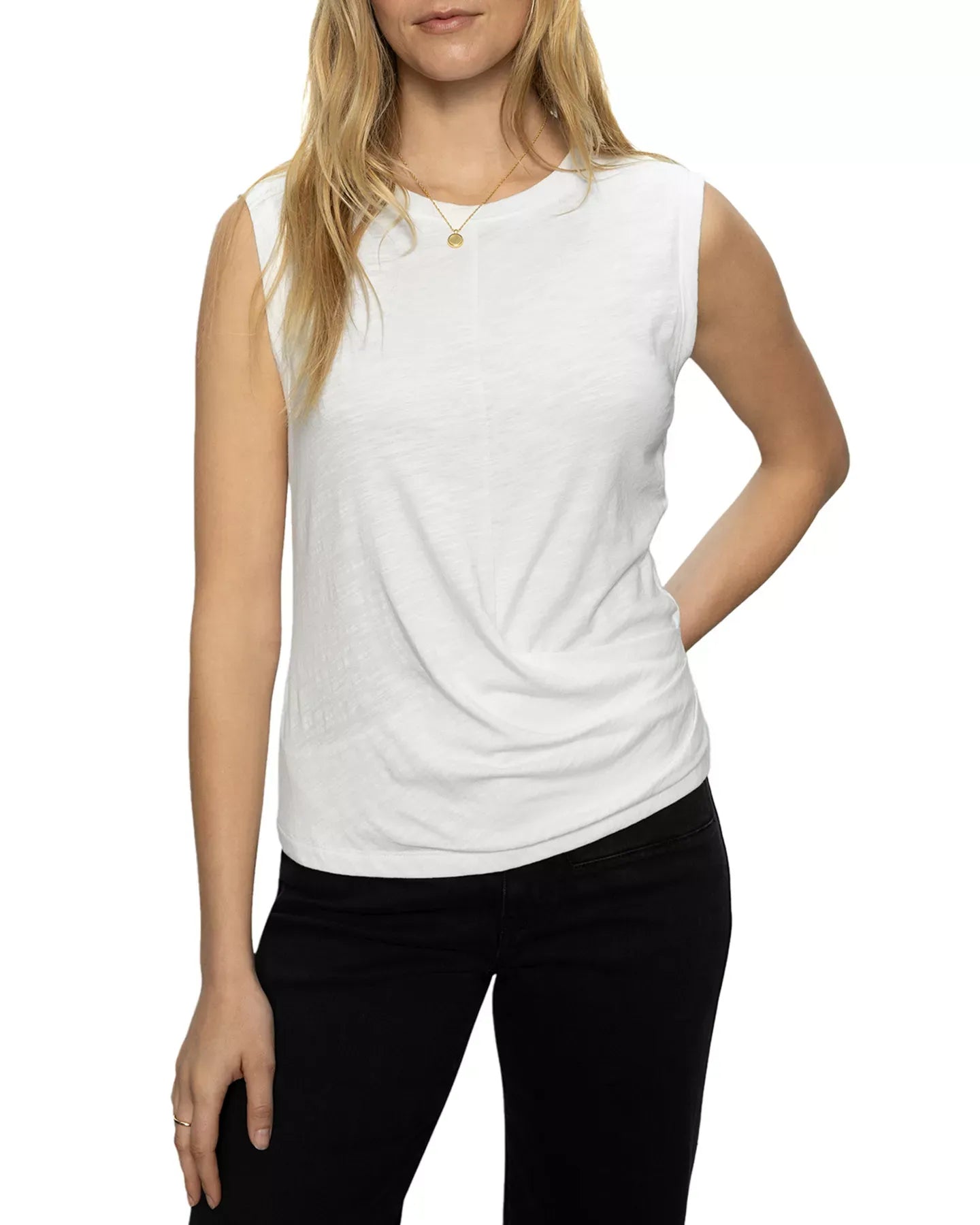 Sanctuary Draped Tank Top