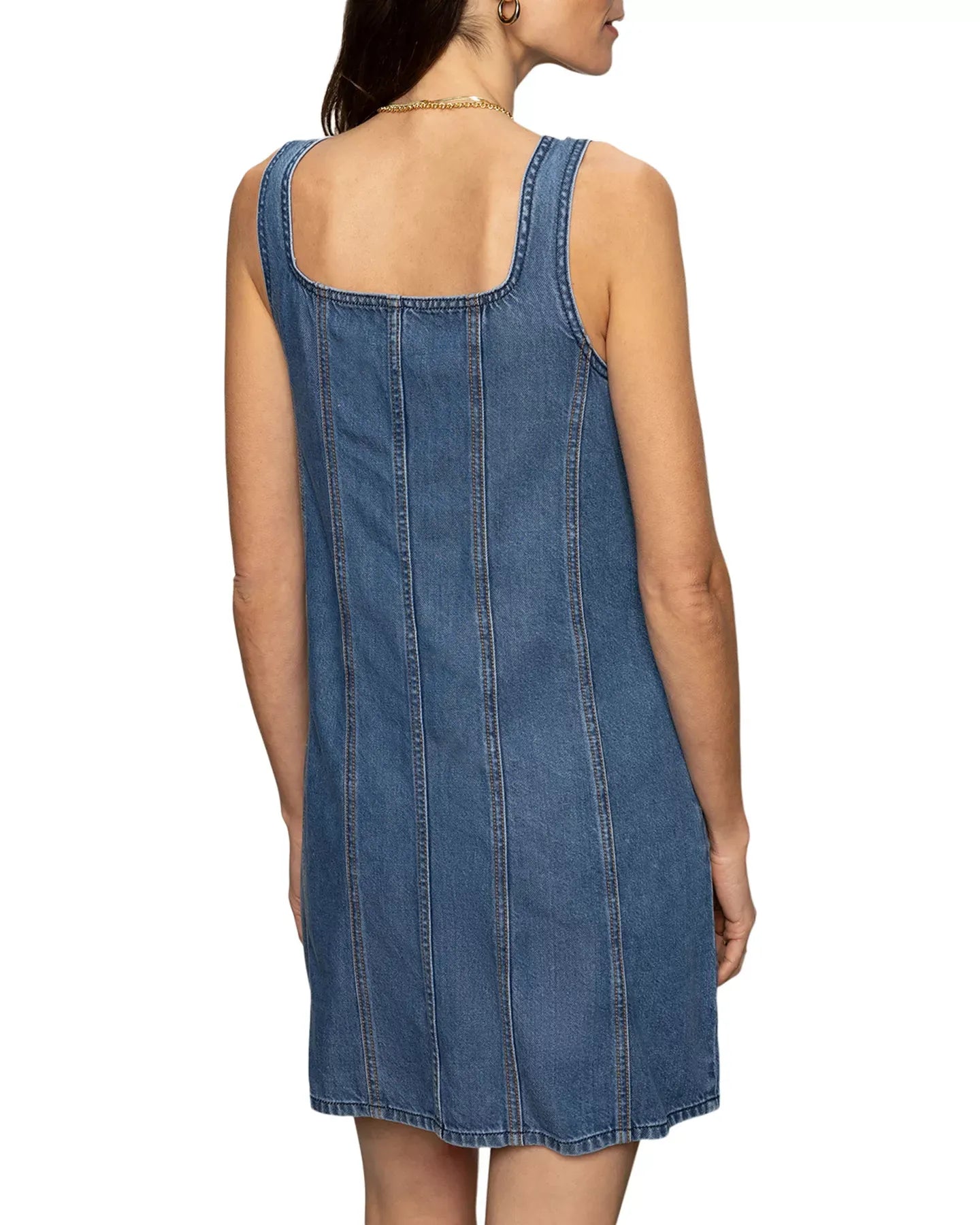 Sanctuary Blossom Denim Mini Dress
