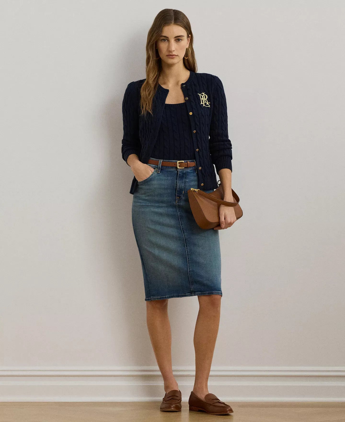 Lauren Ralph Lauren Denim Skirt