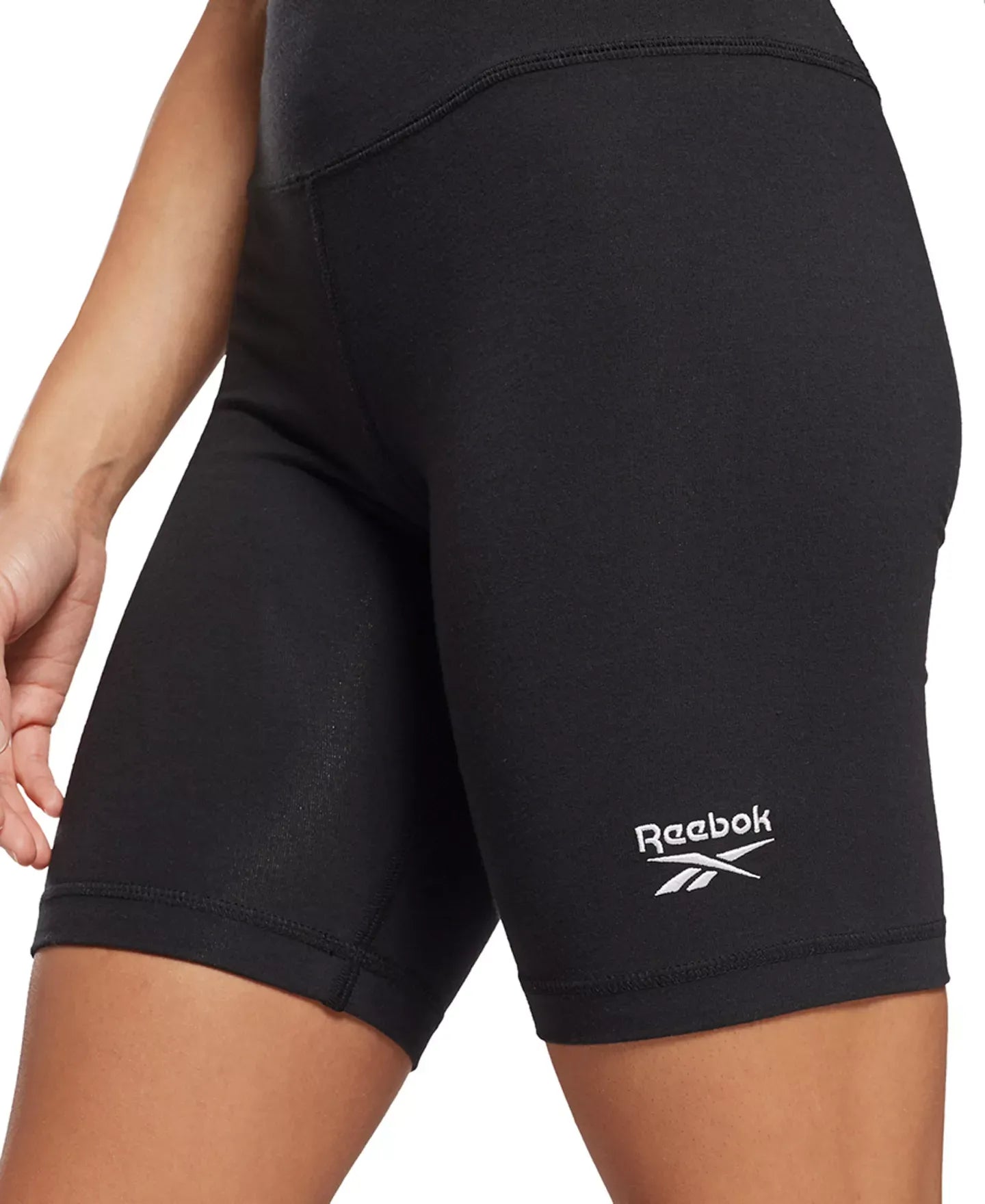 Reebok Women's Identity Logo Cotton 7" Bike Short Shorts