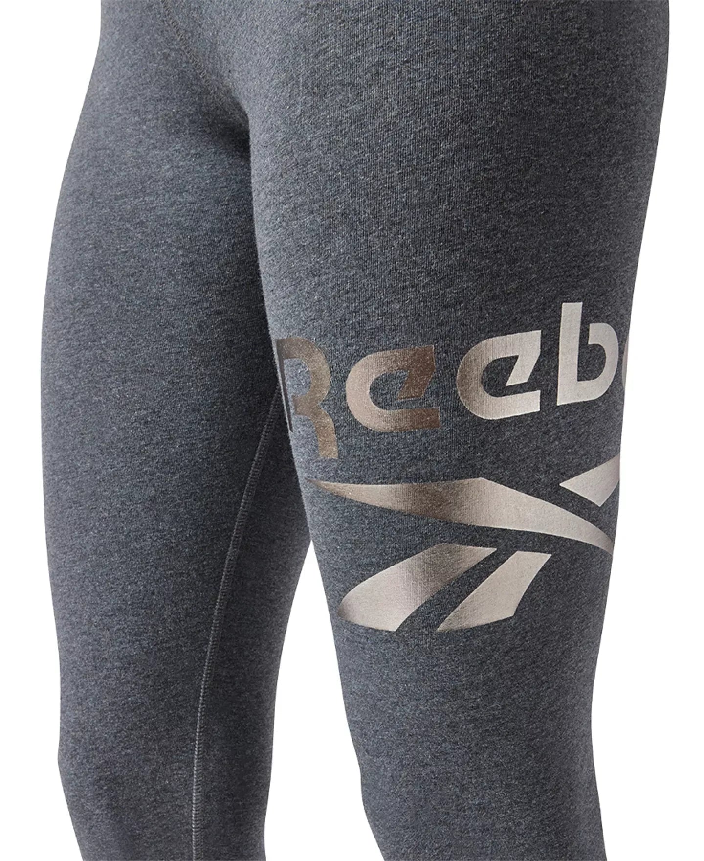 Reebok Women's Shine Full-Length Logo Leggings