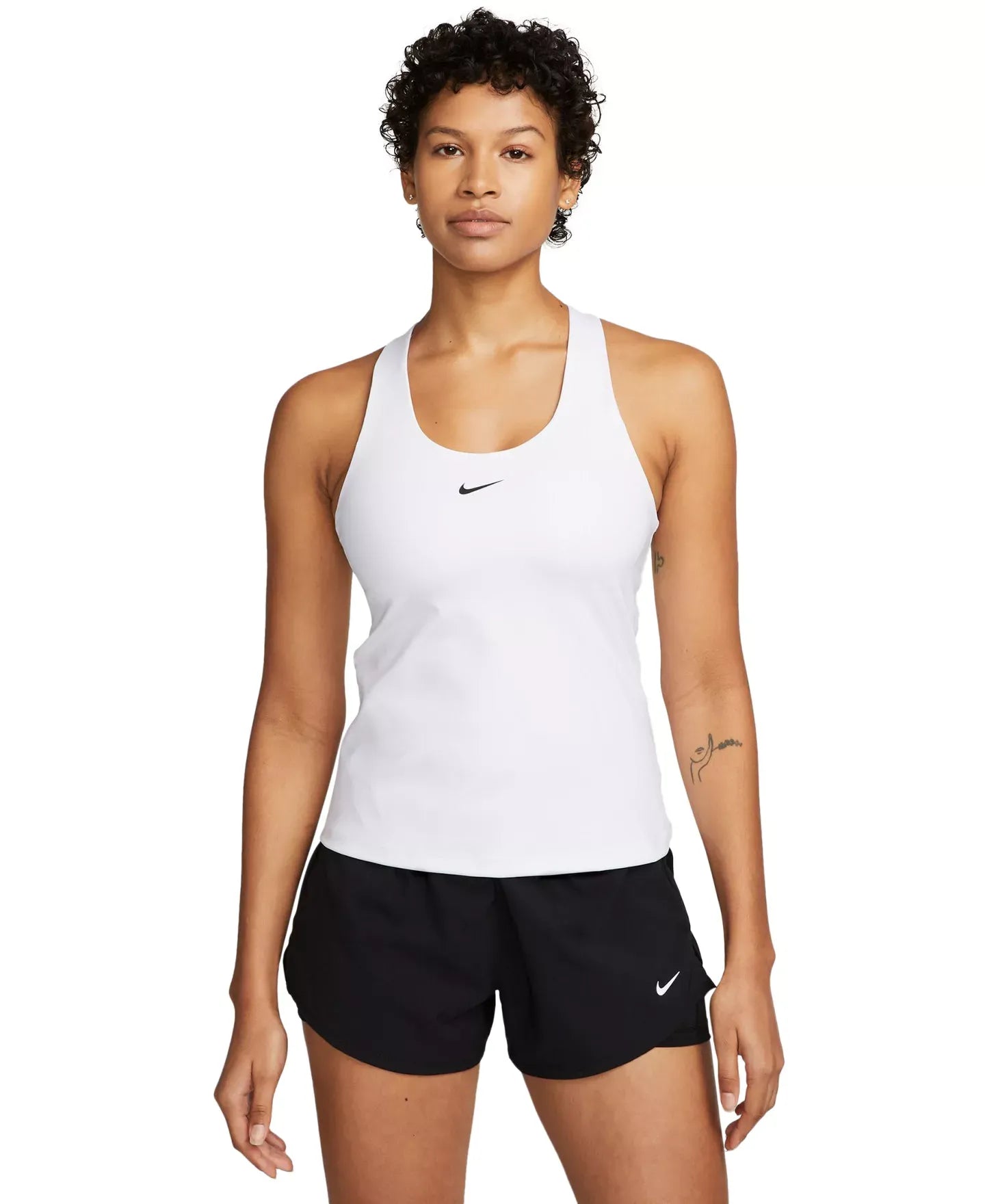 Nike Women's Swoosh Medium-Support Padded Sports Bra Tank Top