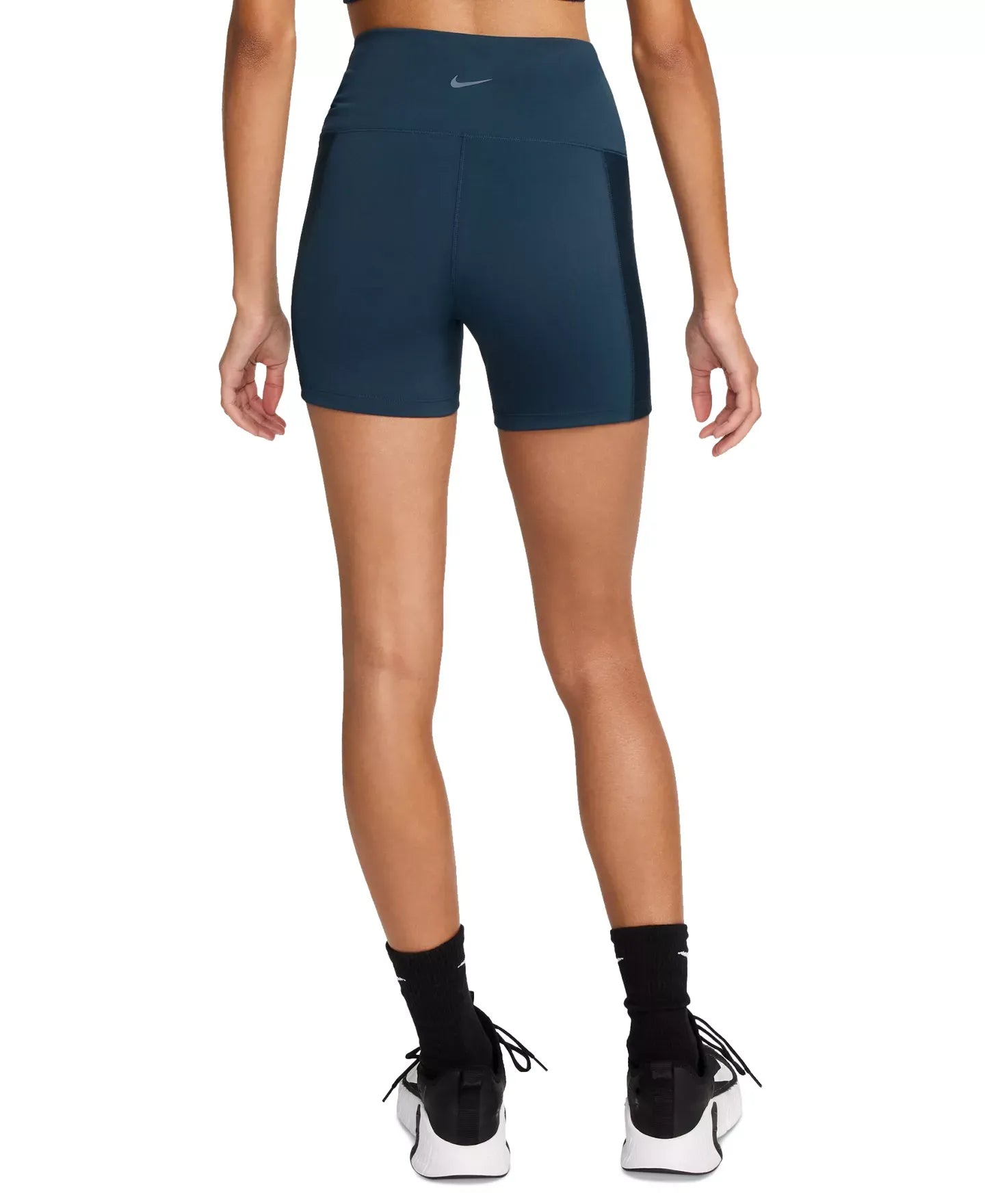 Nike Women's One High Crisscross Wrap-Waist Biker Shorts