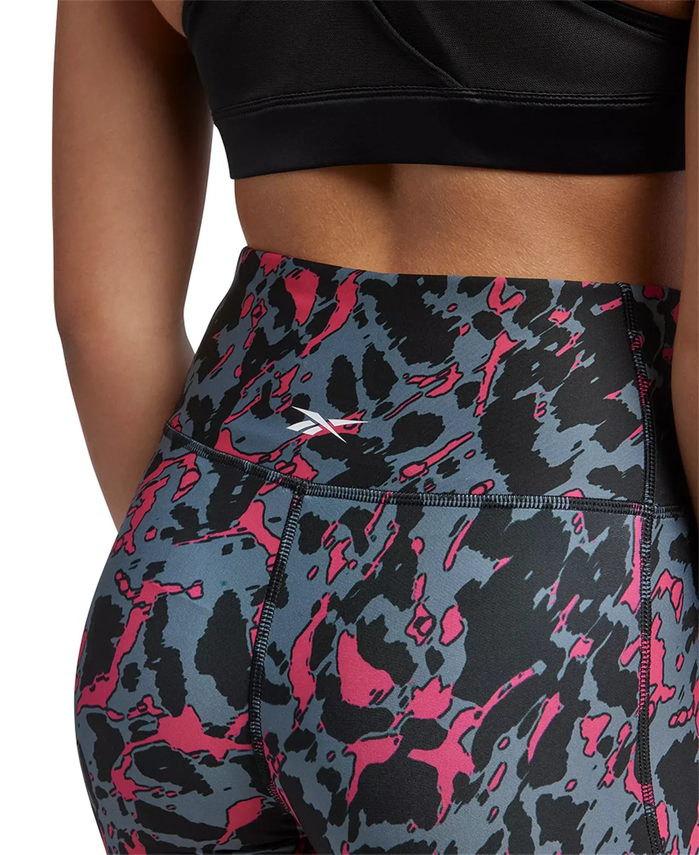 Reebok Women's ID Printed Full-Length Leggings Pants