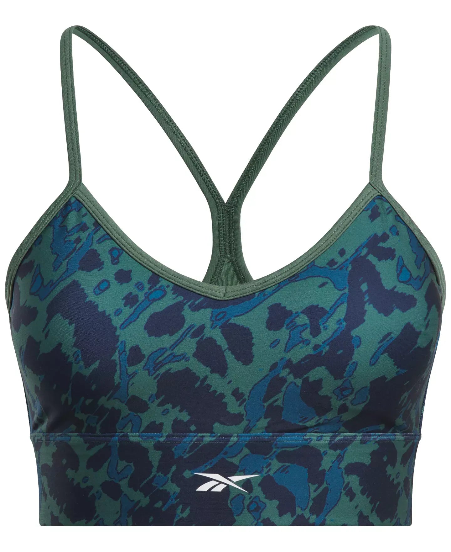 Reebok Women's ID Training Printed Cut-Out Bra
