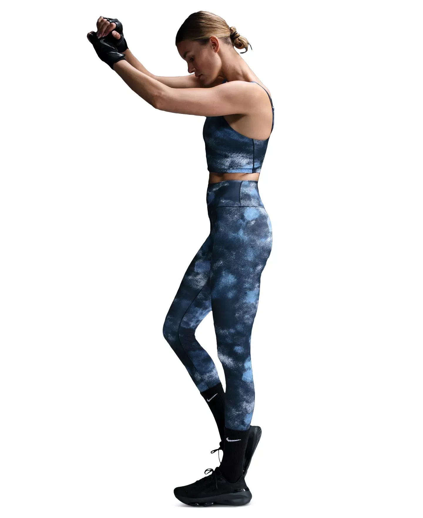 Nike One Women's High-Waisted 7/8 Printed Leggings Pants