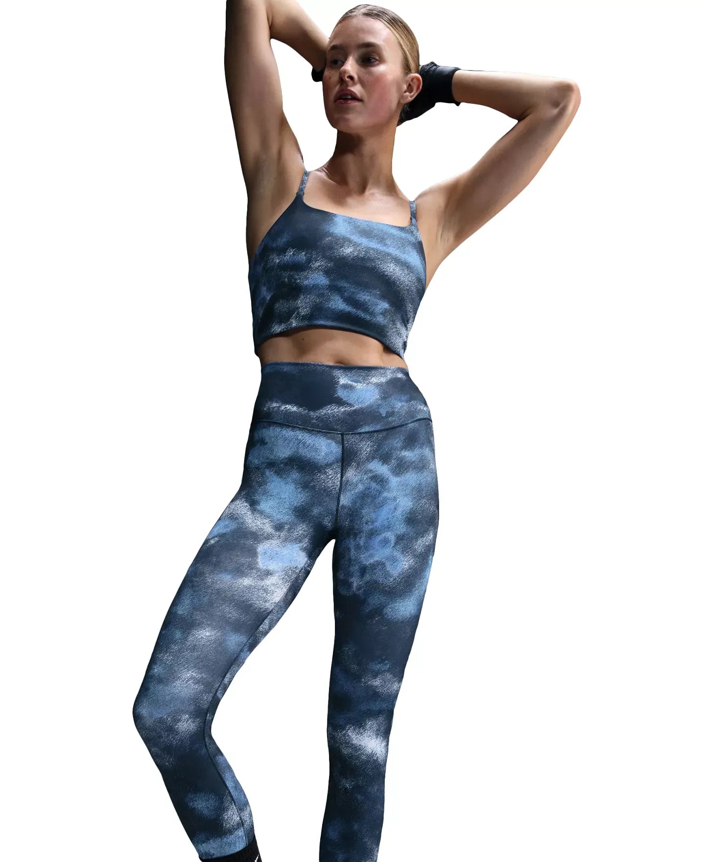 Nike One Women's High-Waisted 7/8 Printed Leggings Pants