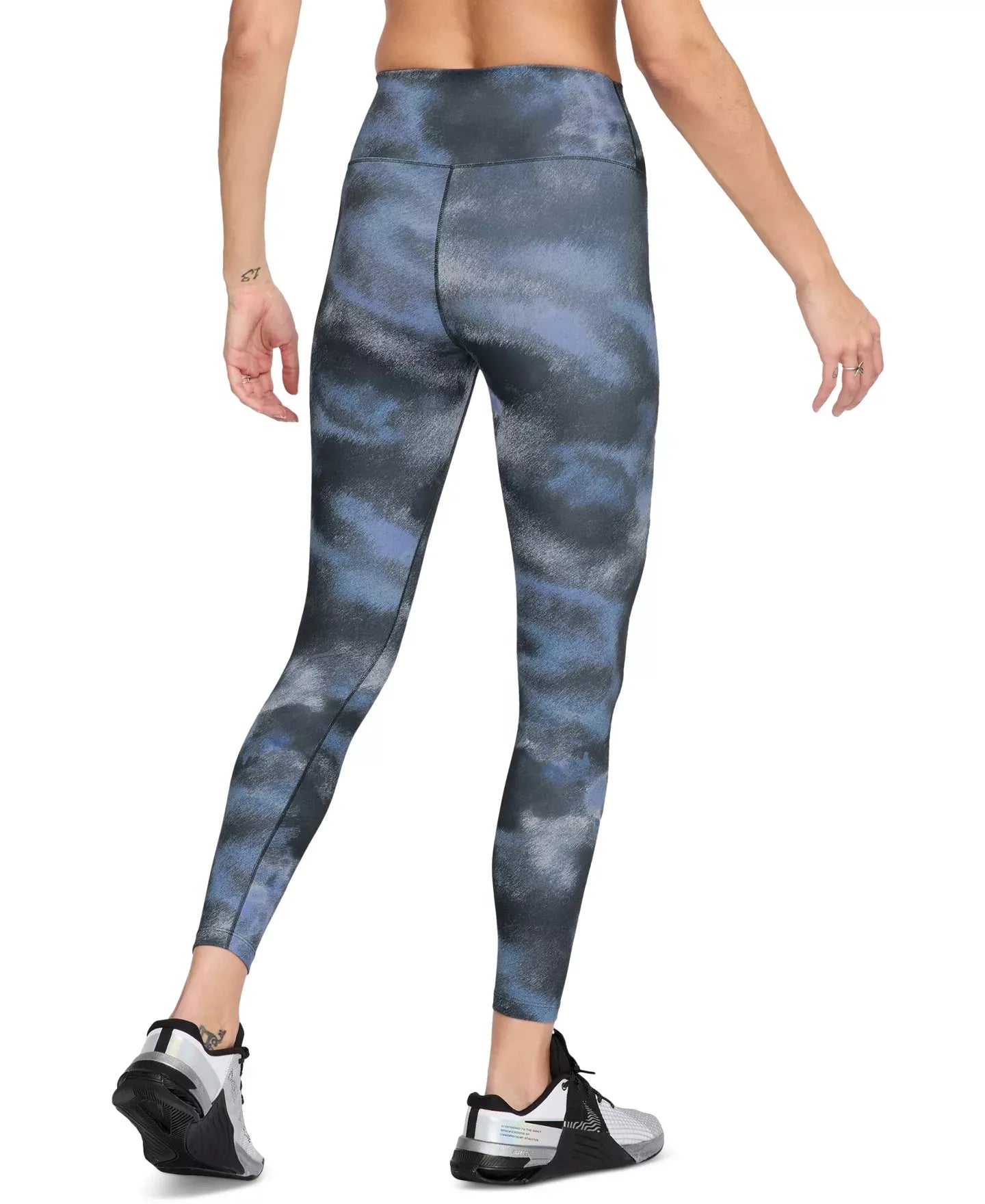 Nike One Women's High-Waisted 7/8 Printed Leggings Pants