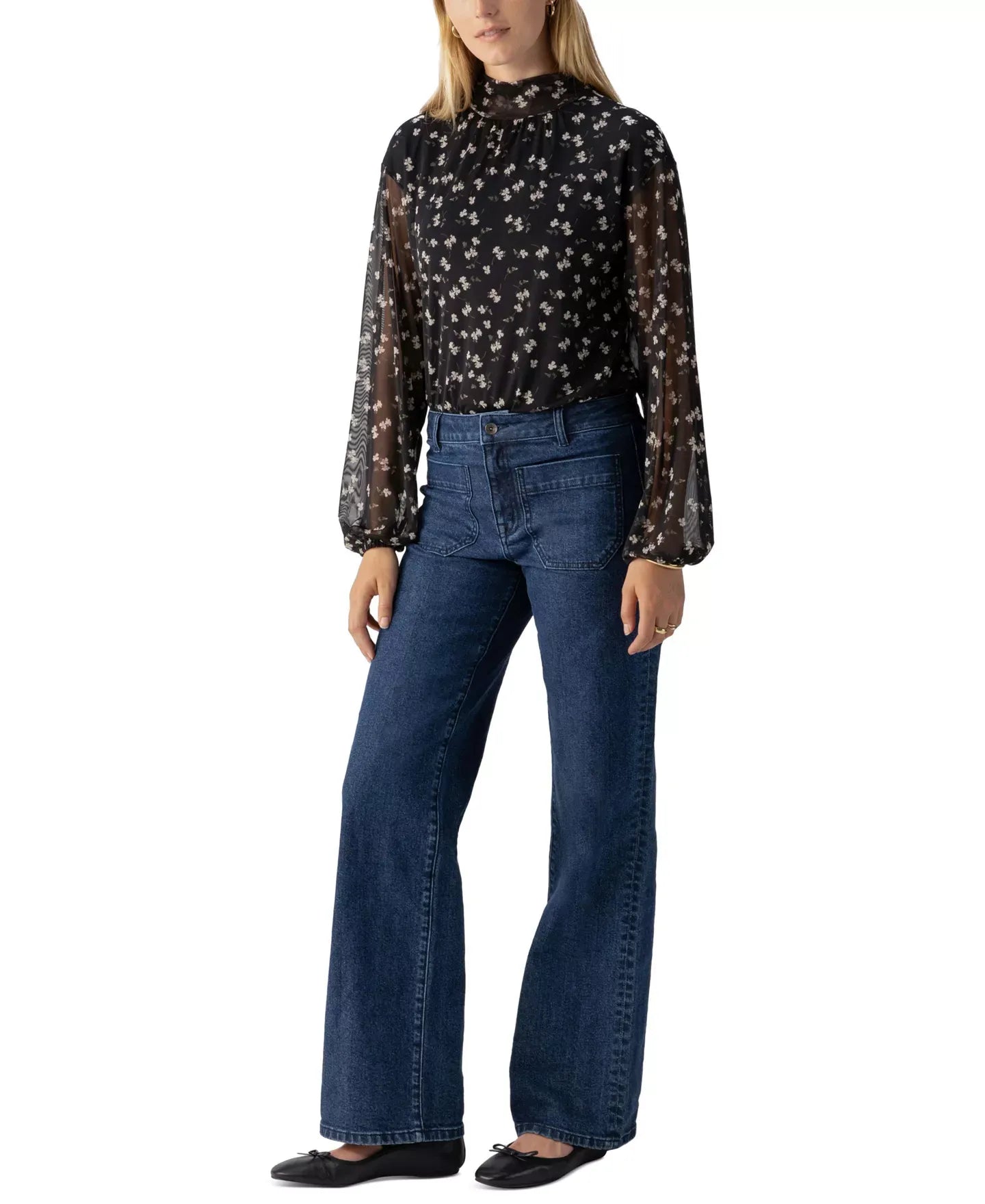 Sanctuary Women's Isn't She Lovely Mesh Top