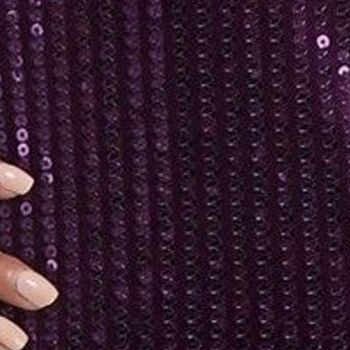 Emerald Sundae Sequin Velvet Backless Mini Dress