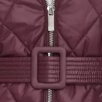 Calvin Klein Women's Quilted Faux-Fur Collar Vest Jacket