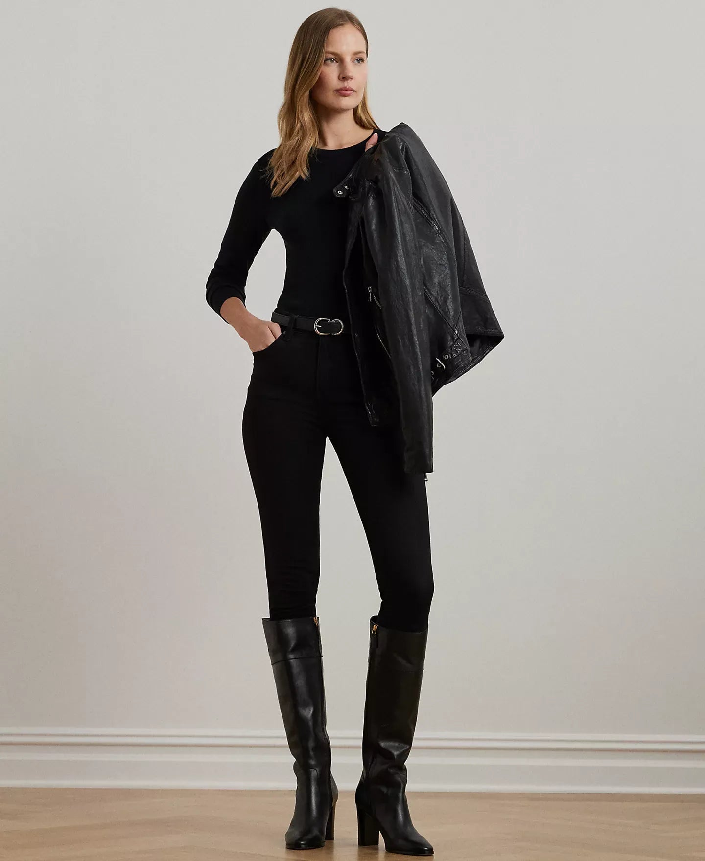 Lauren Ralph Lauren Petite Cotton-Blend Sweater