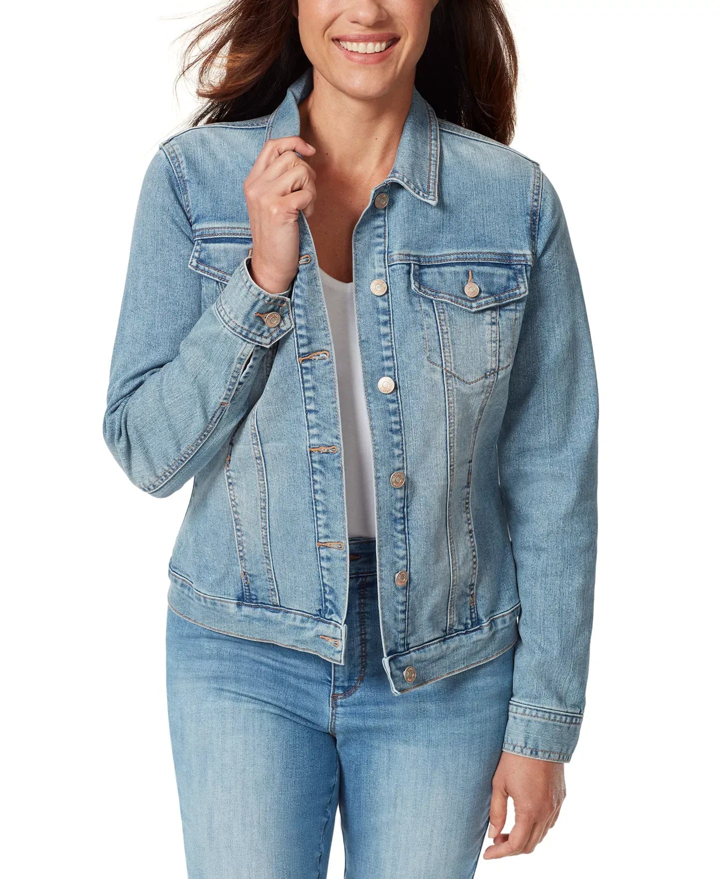 Gloria Vanderbilt Amanda Classic Denim Jacket