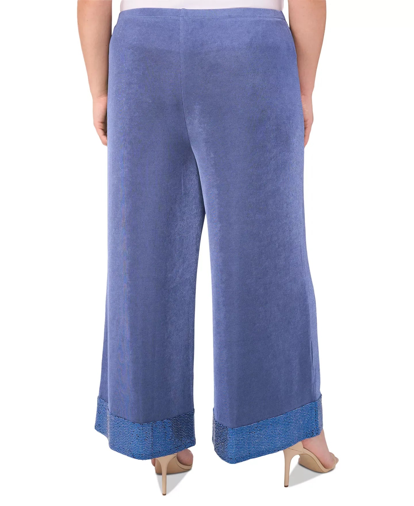 MSK Plus Size Jersey-Knit Wide-Leg Pants