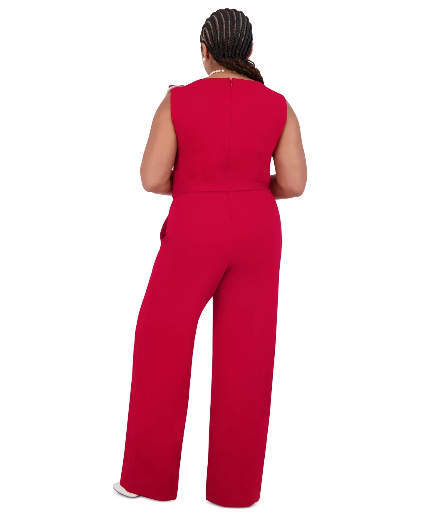 Kasper Women's Ruffle-Shoulder Sleeveless