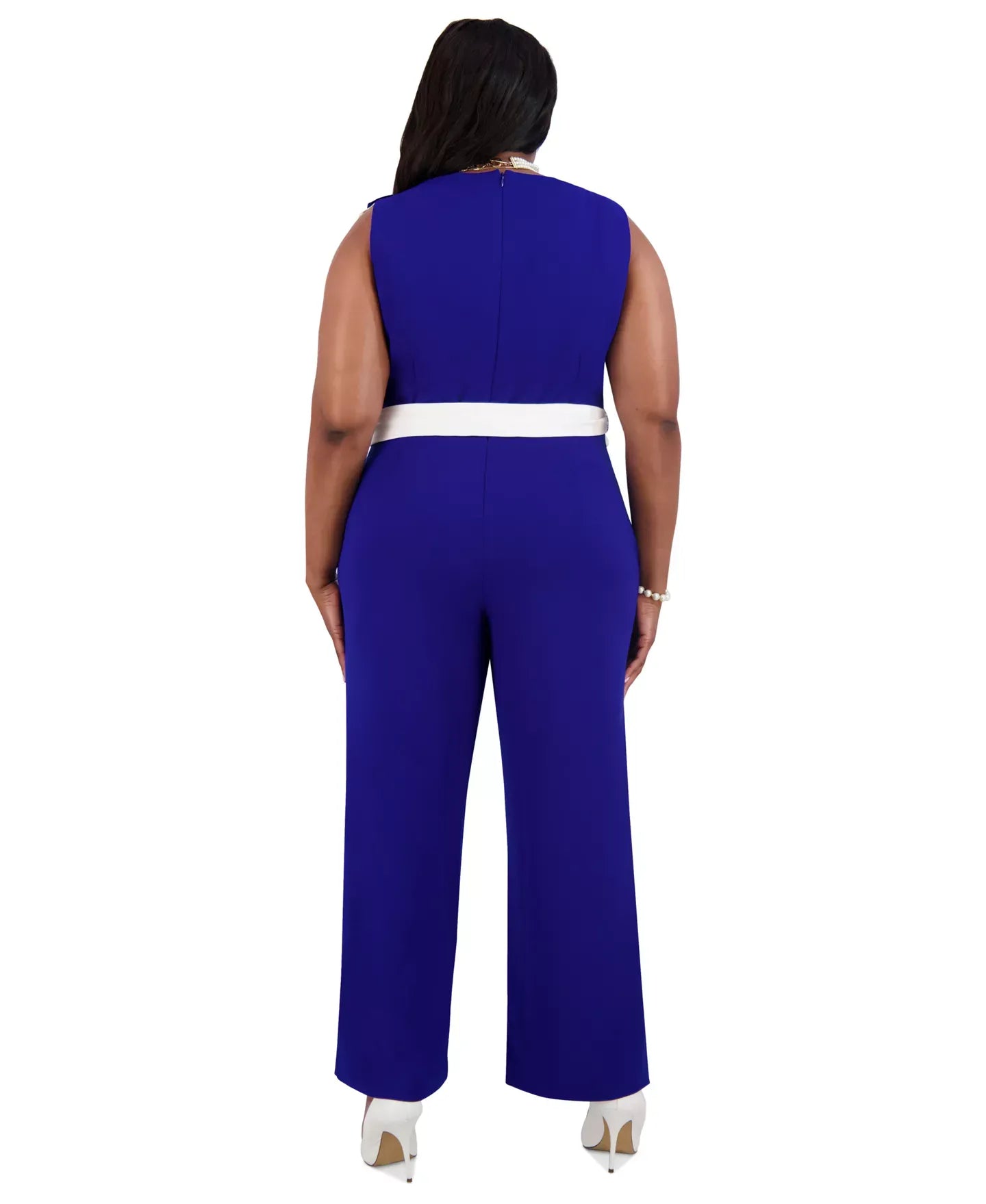 Kasper Women's Ruffle-Shoulder Sleeveless